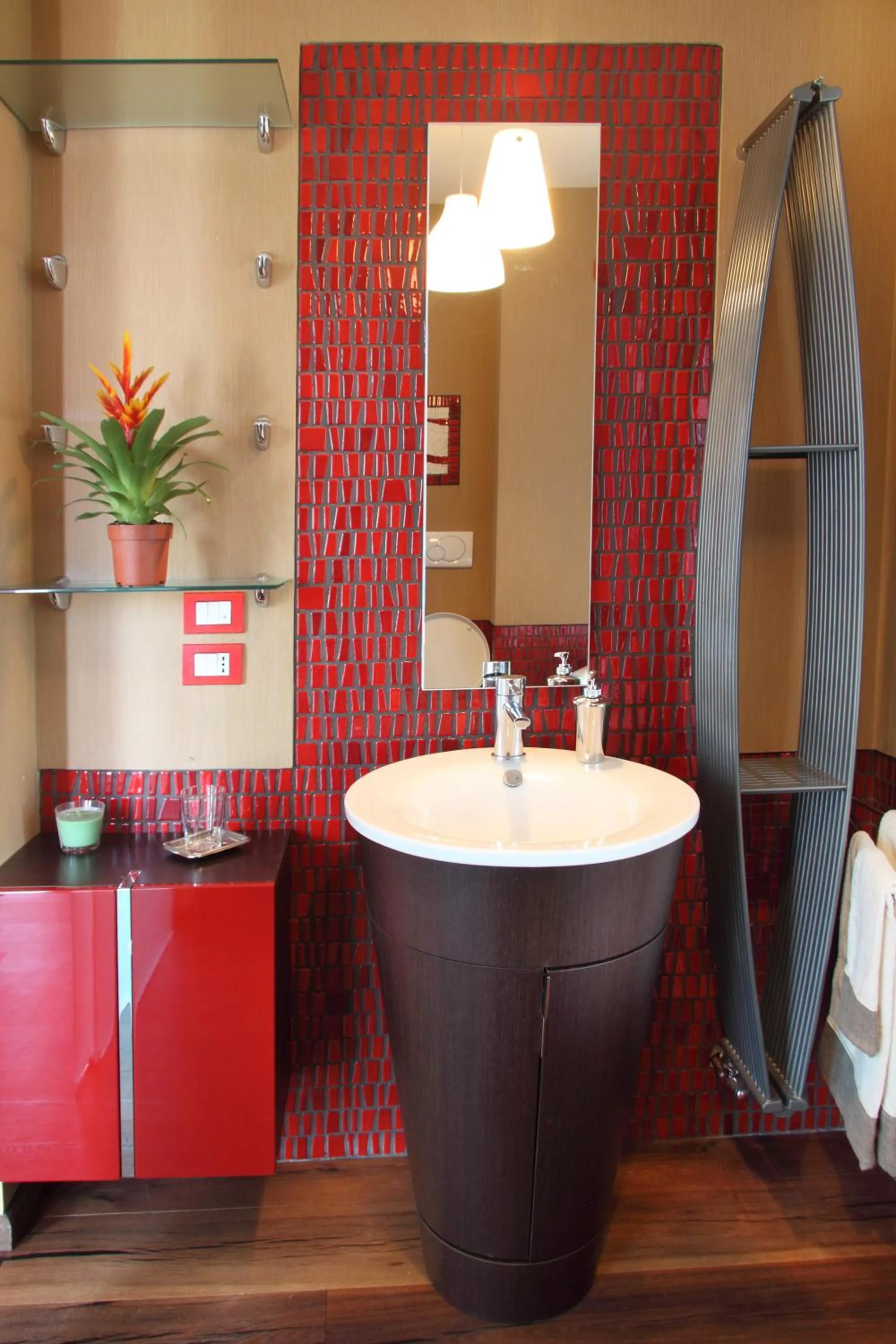 Decorative detail in B&B Villa il Sughero