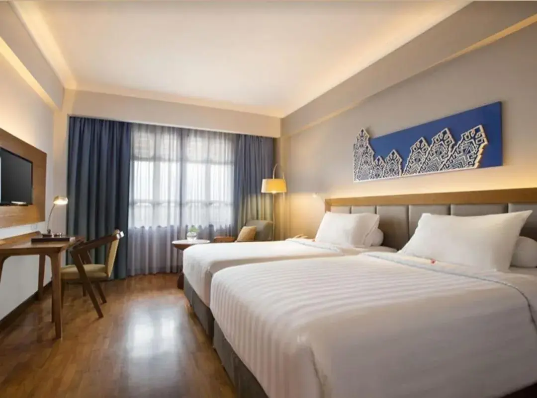 Bed in Monopoli Hotel Bukittinggi Bed in Monopoli Hotel Bukittinggi