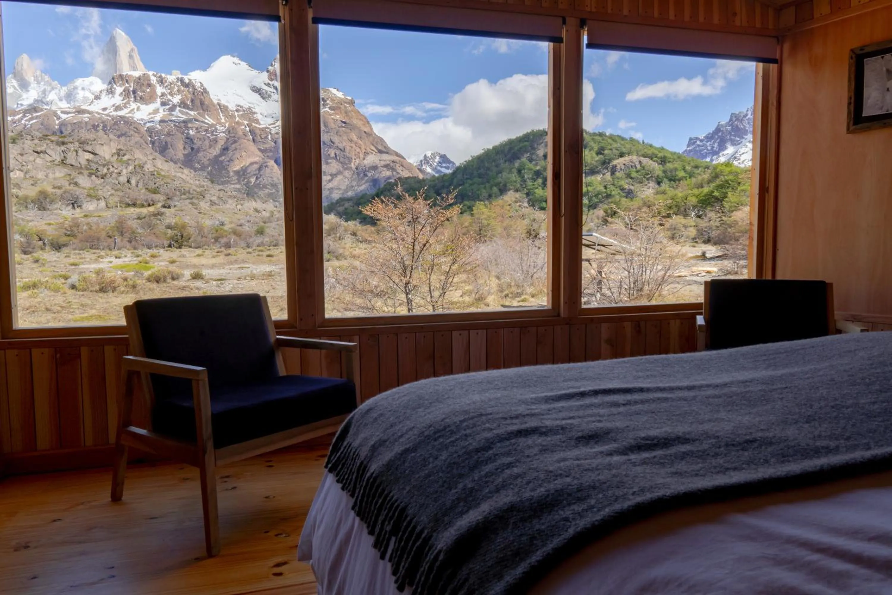 Bed in Patagonia Eco Domes