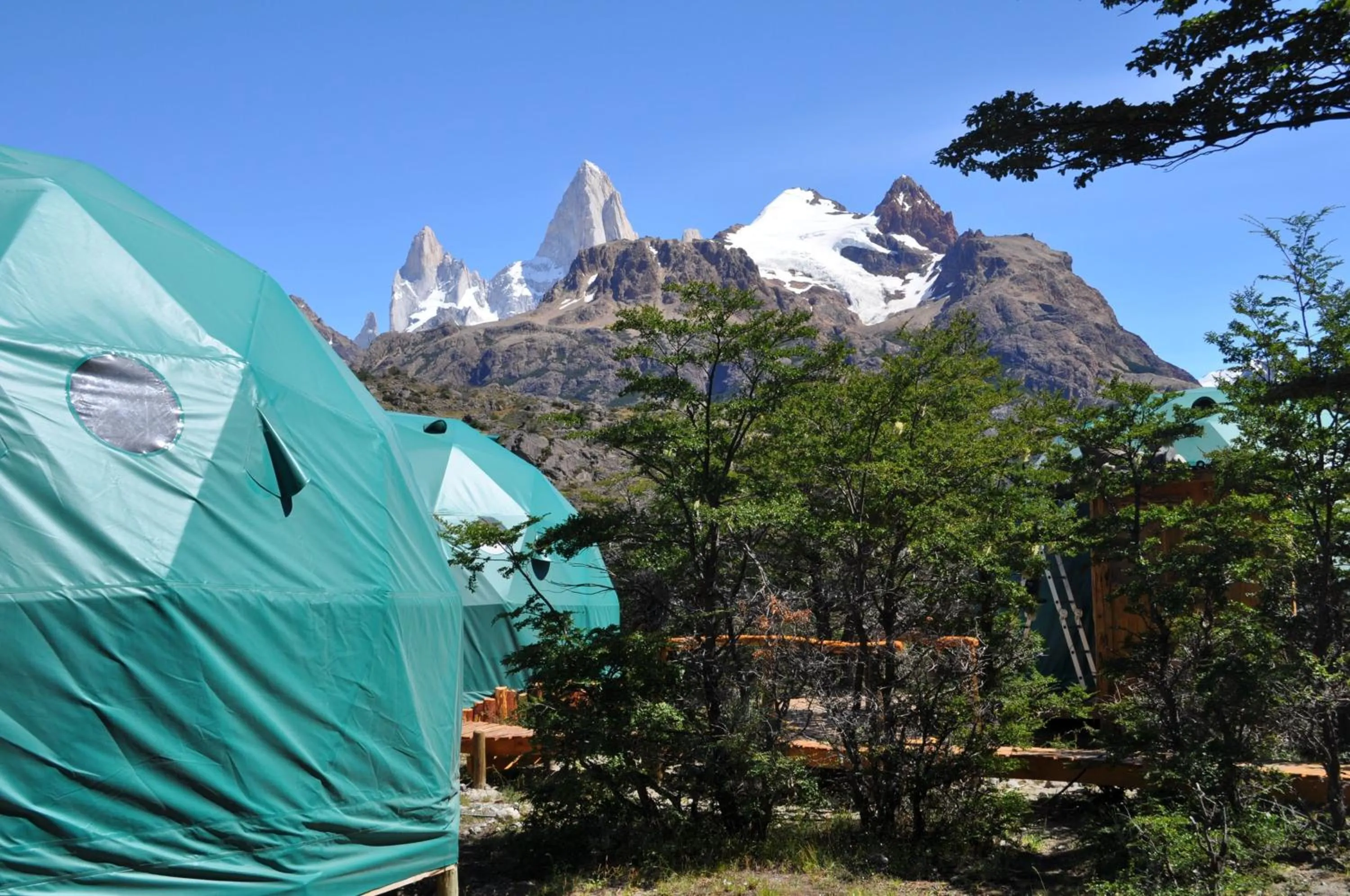 Area and facilities in Patagonia Eco Domes