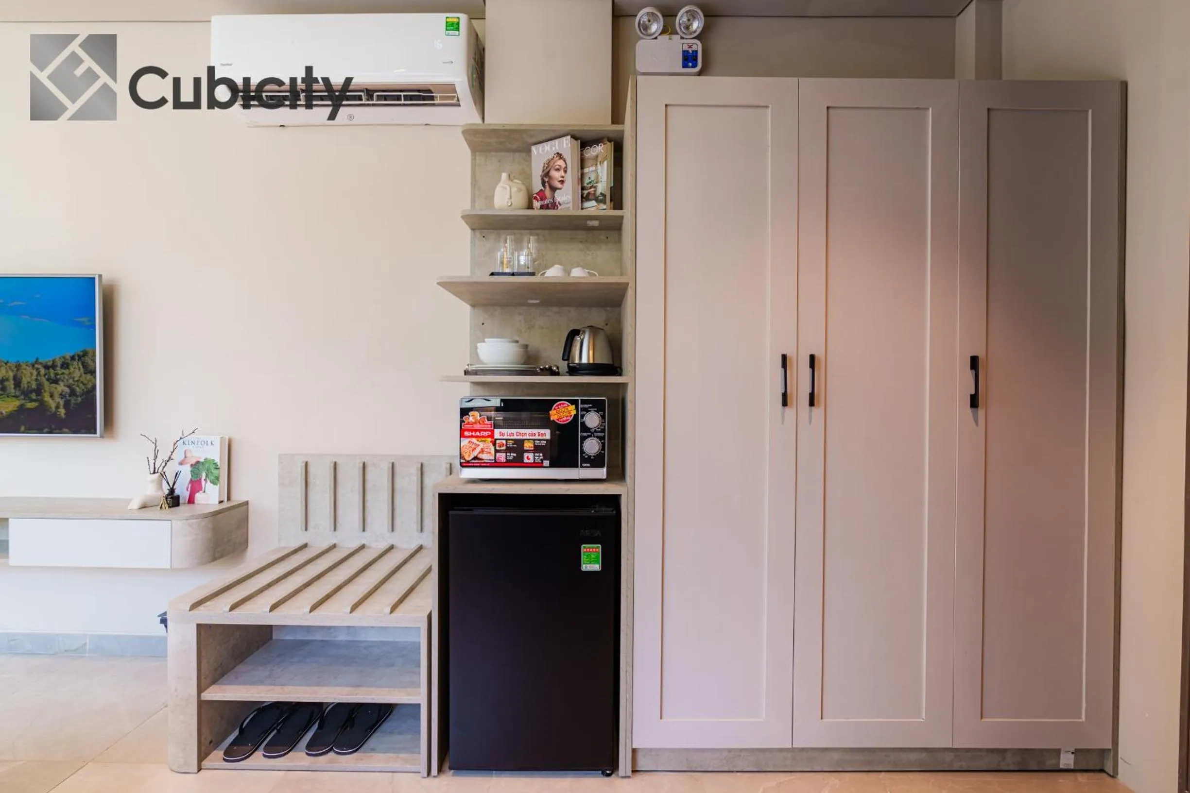 TV and multimedia in Cubicity Wall Street House