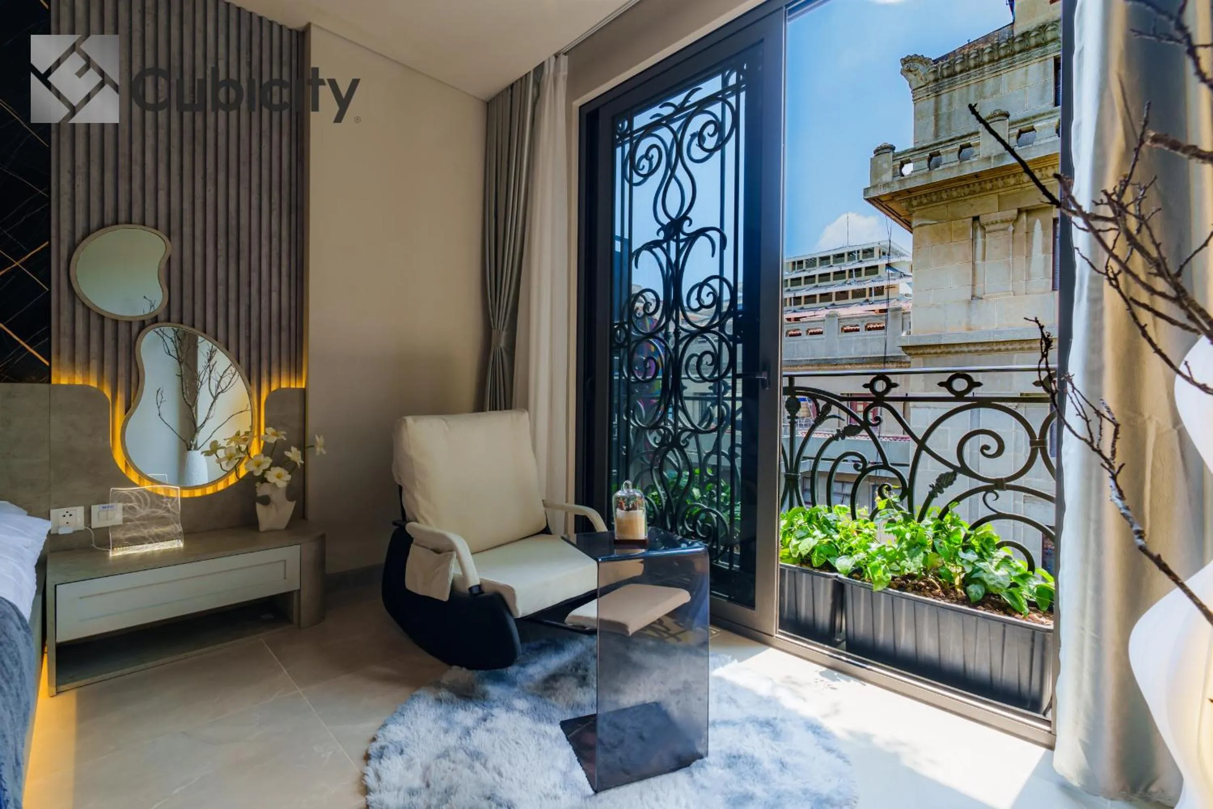 View (from property/room) in Cubicity Wall Street House