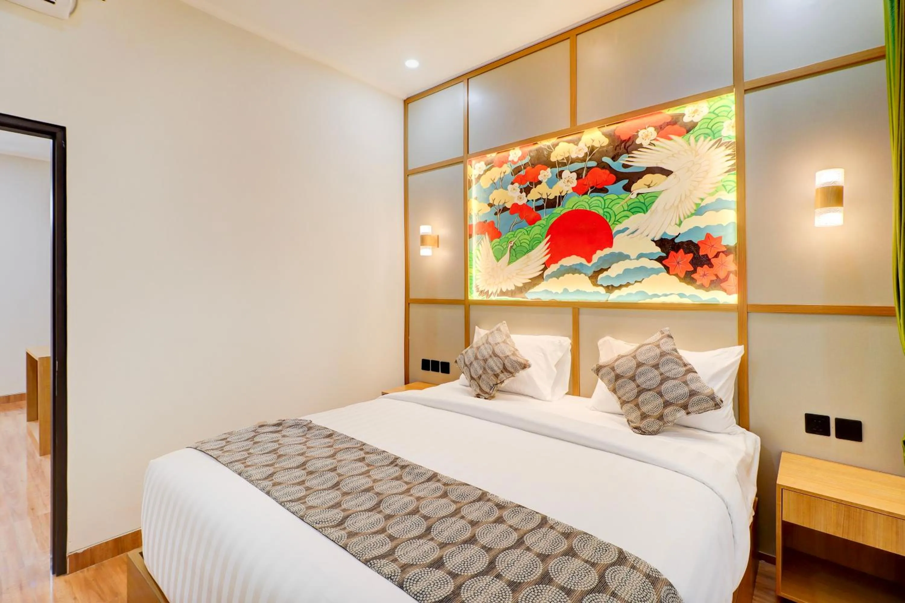 Photo of the whole room, Bed in Collection O Samurai Hotel