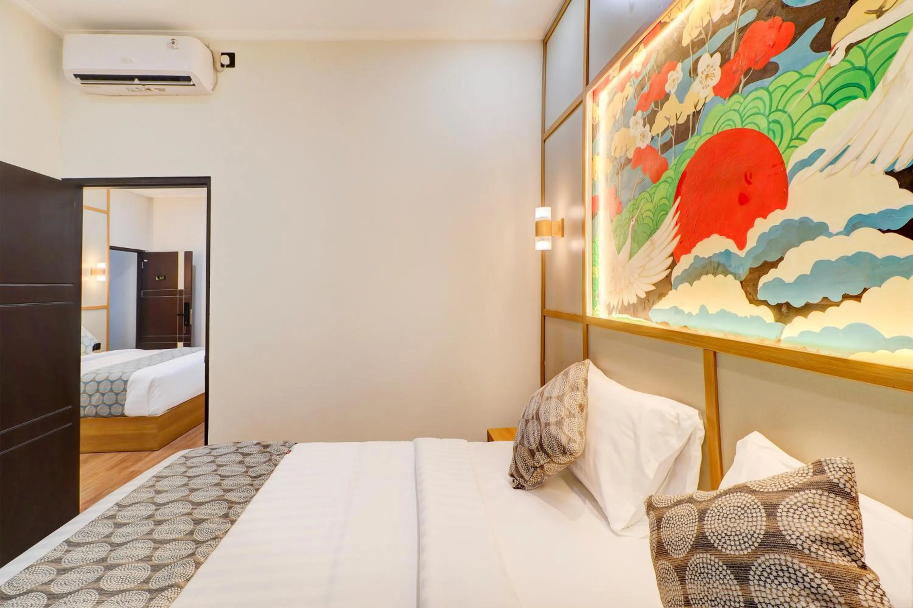 Photo of the whole room, Bed in Collection O Samurai Hotel