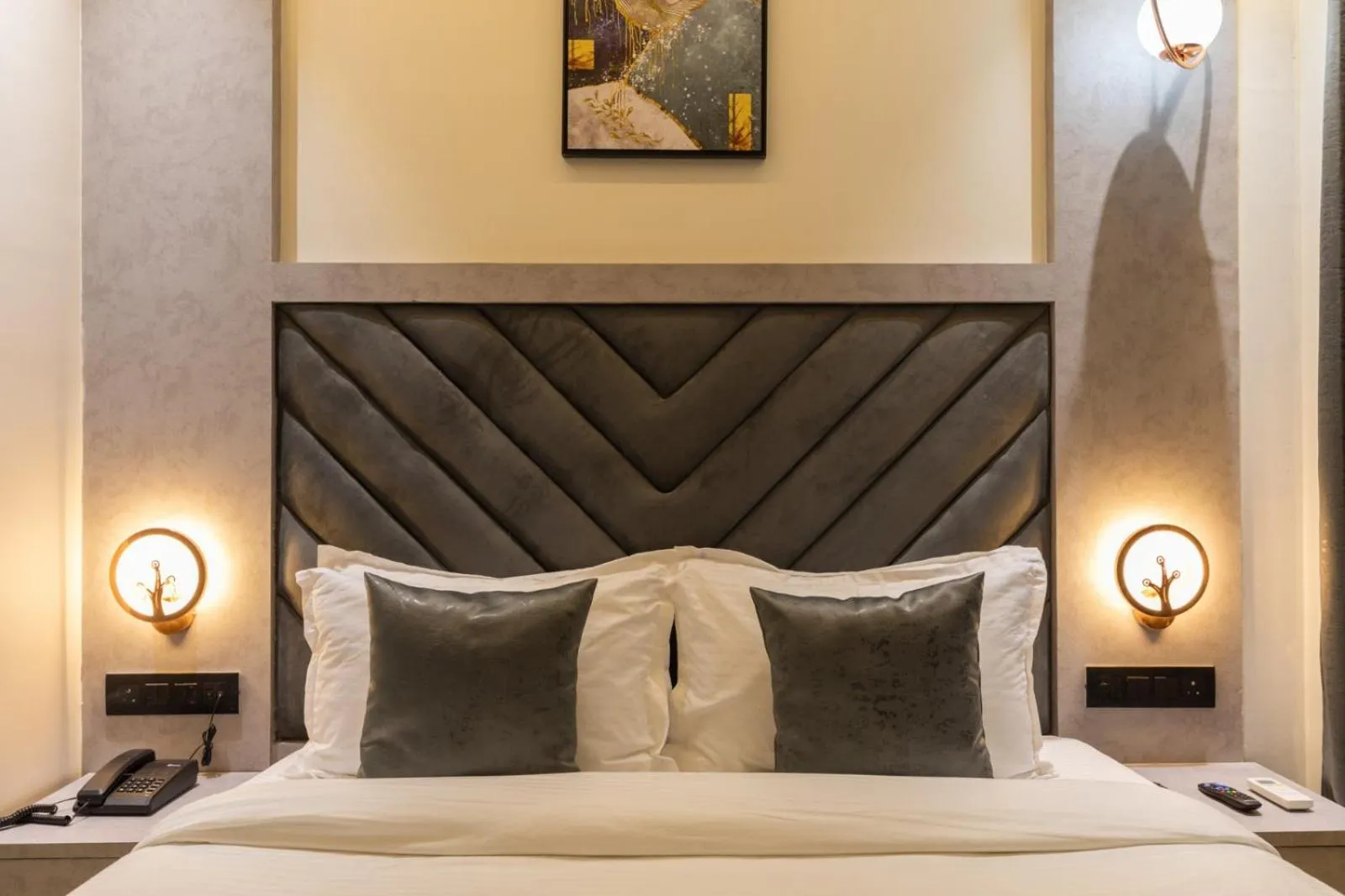 Bedroom, Bed in Hotel Windsor Castle