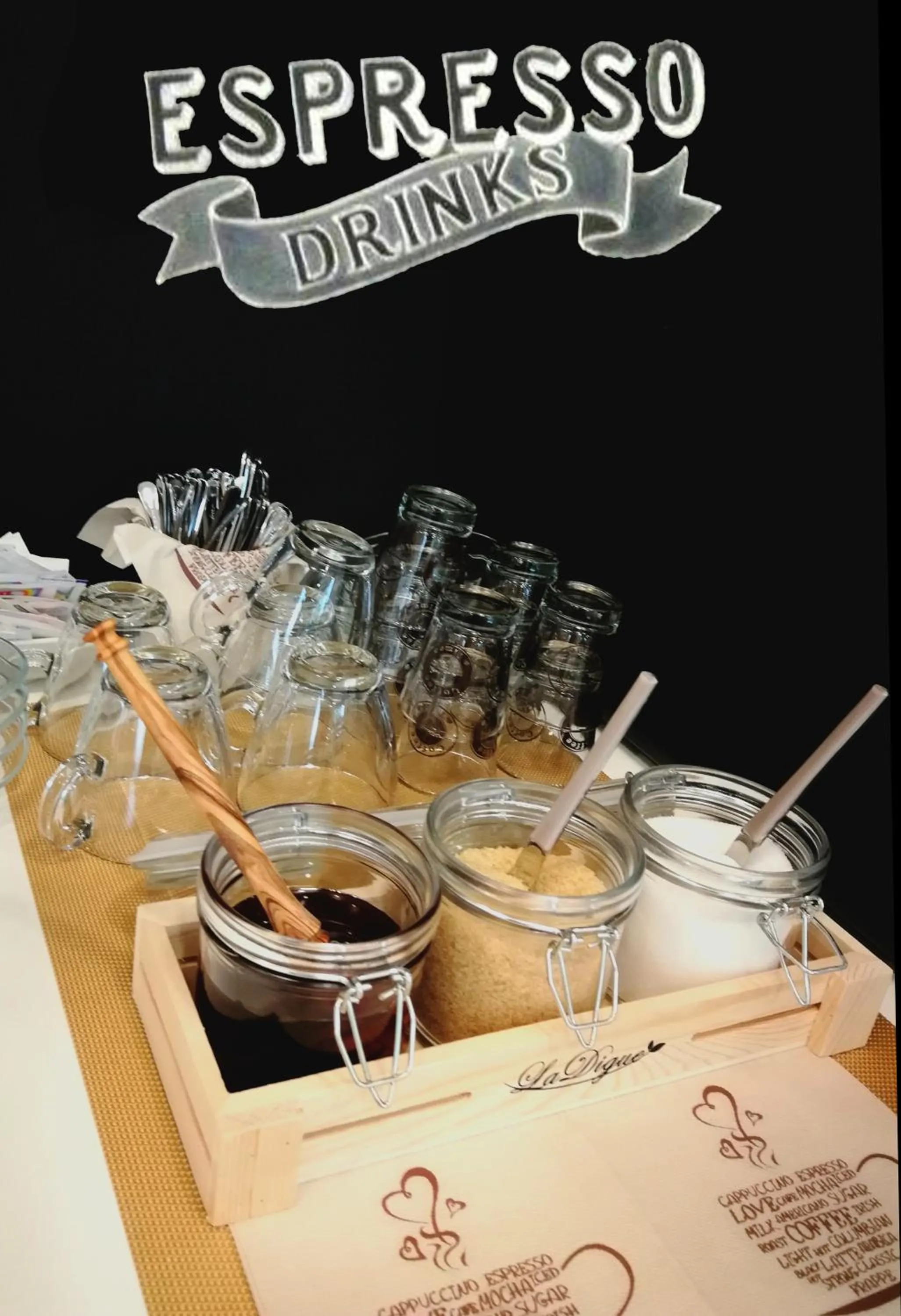 Food close-up in Hotel Medea