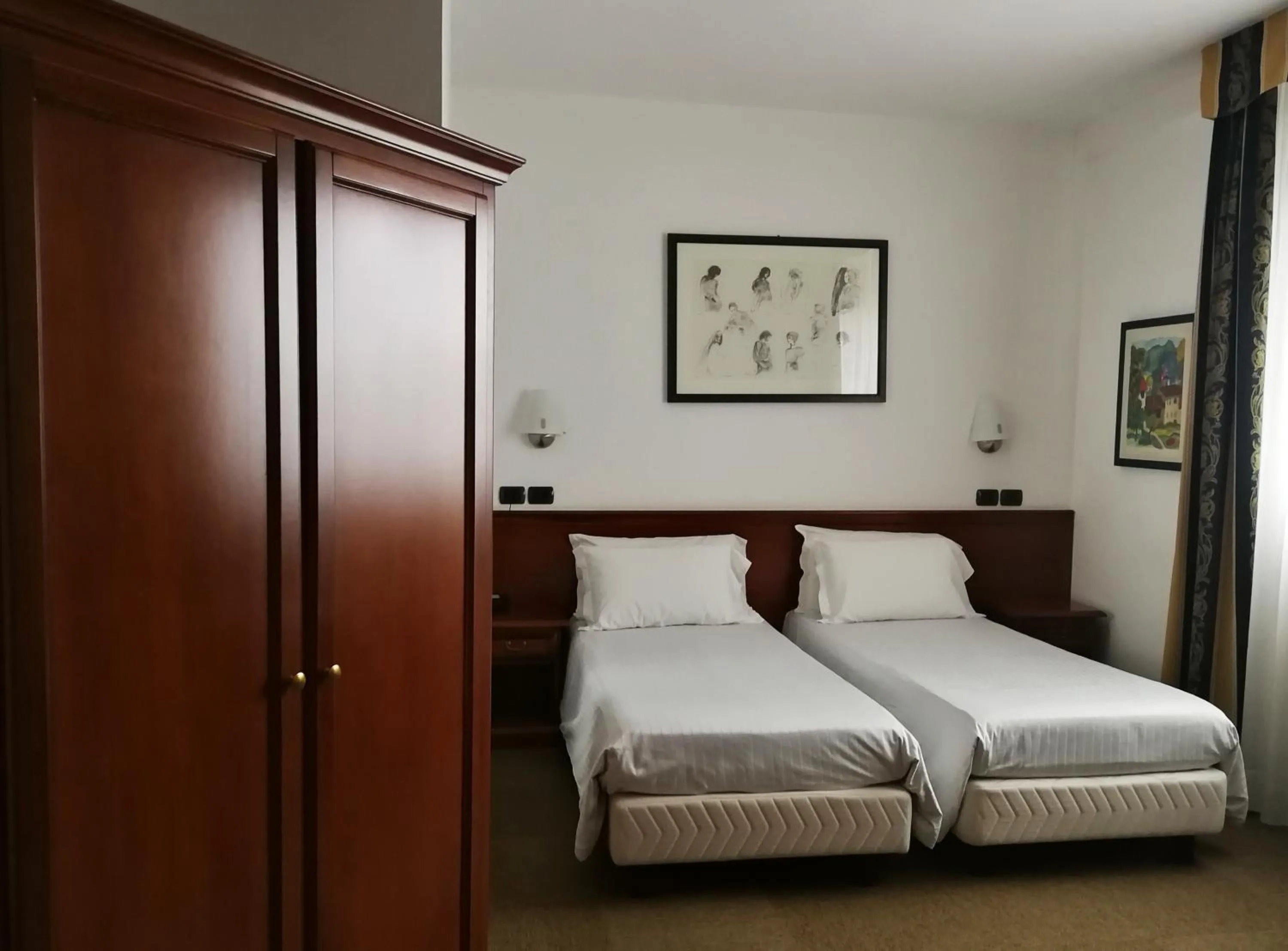 Bedroom, Bed in Hotel Medea