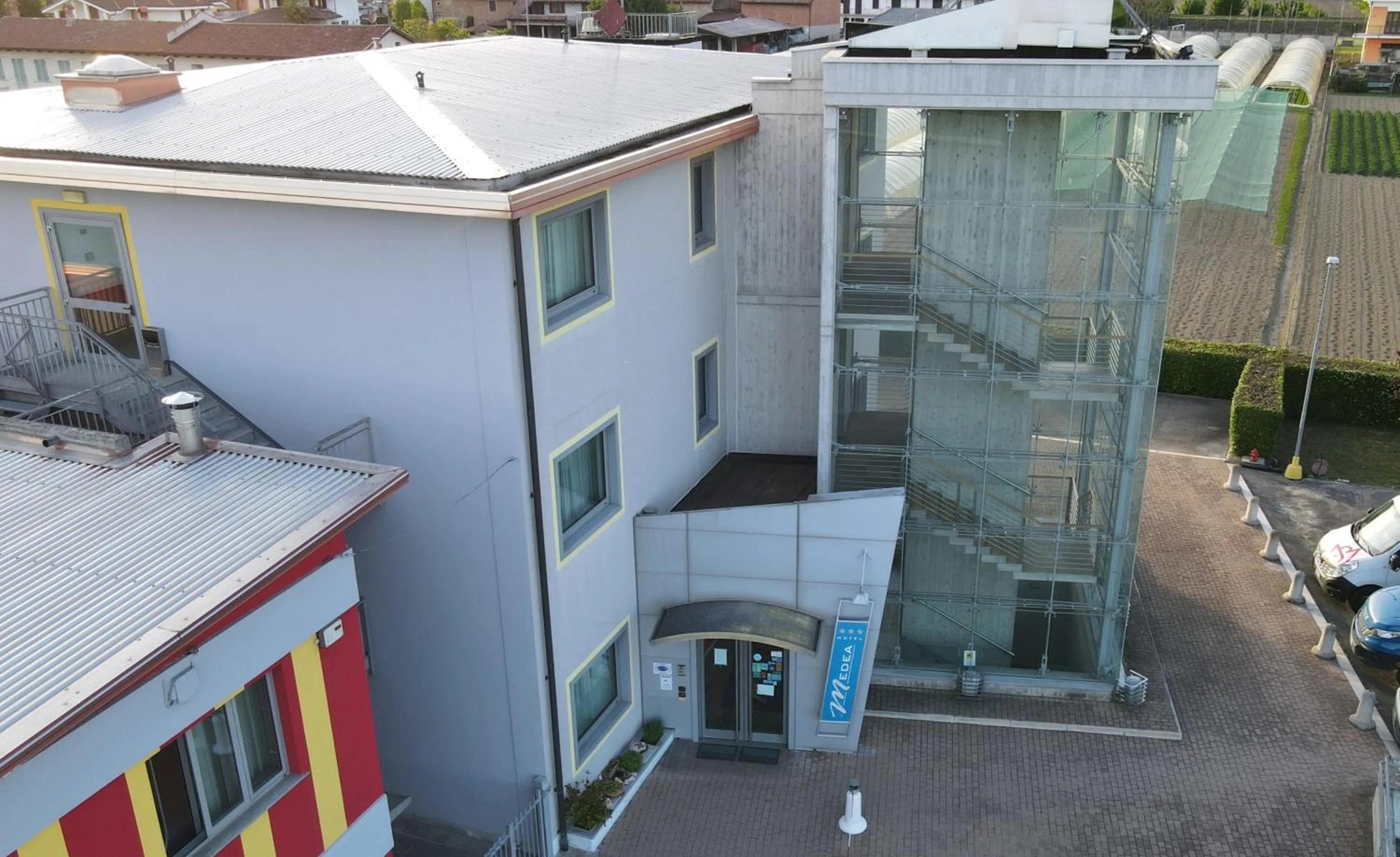 Property building in Hotel Medea