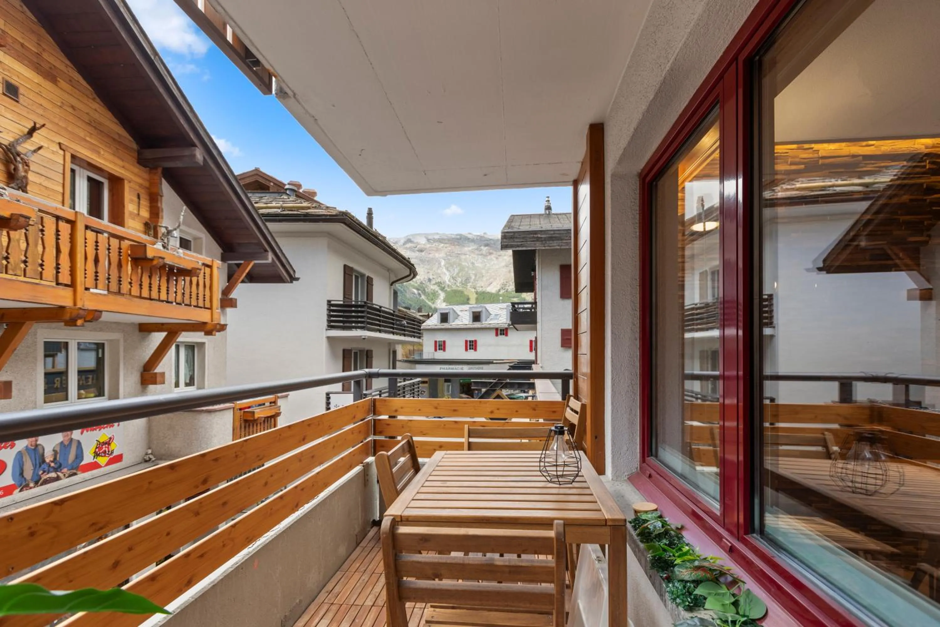 Day in Centre de Saas-Fee - 2 chambres - balcon & patio