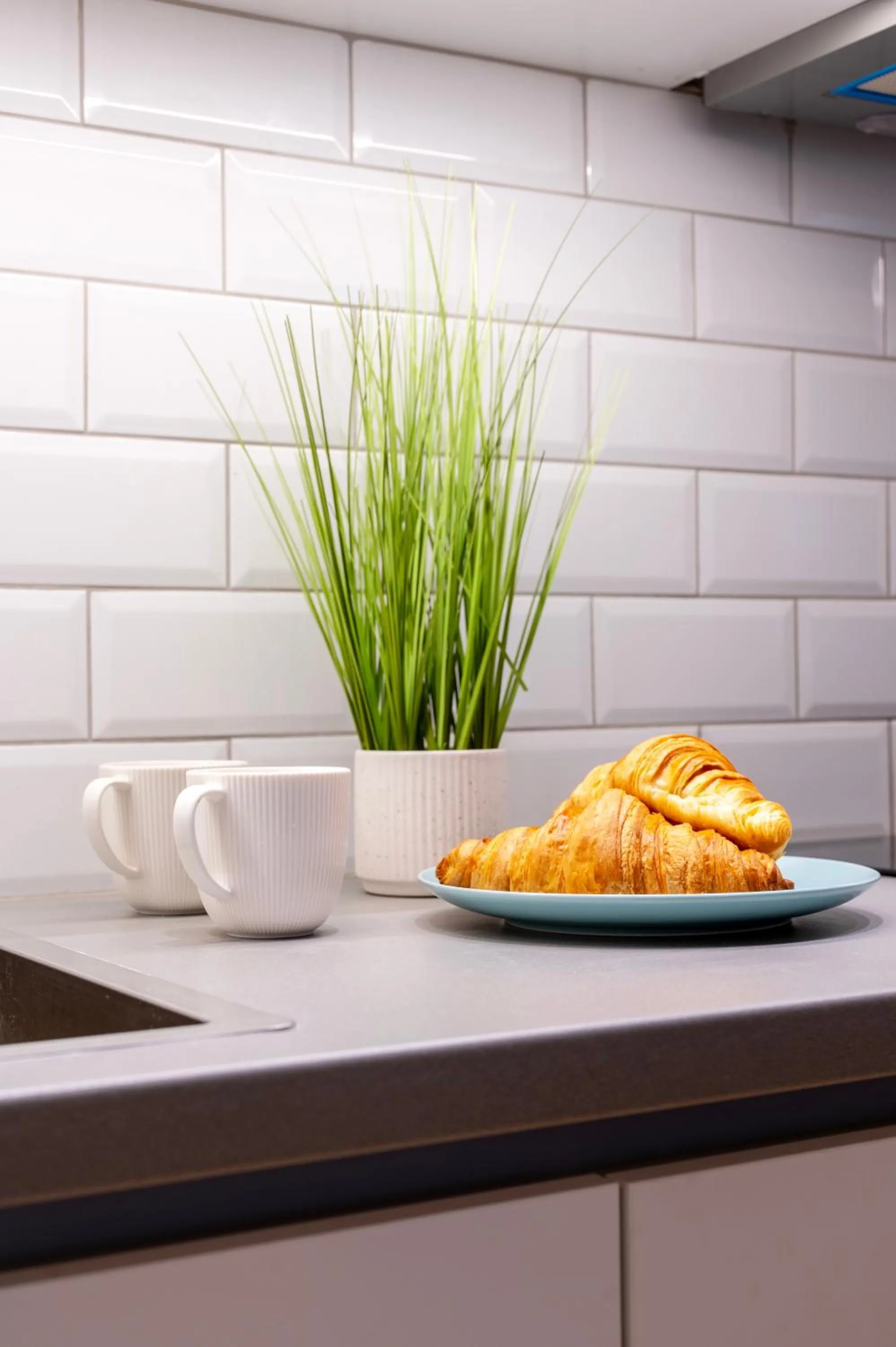 Kitchen or kitchenette in Lighthouse Kipseli