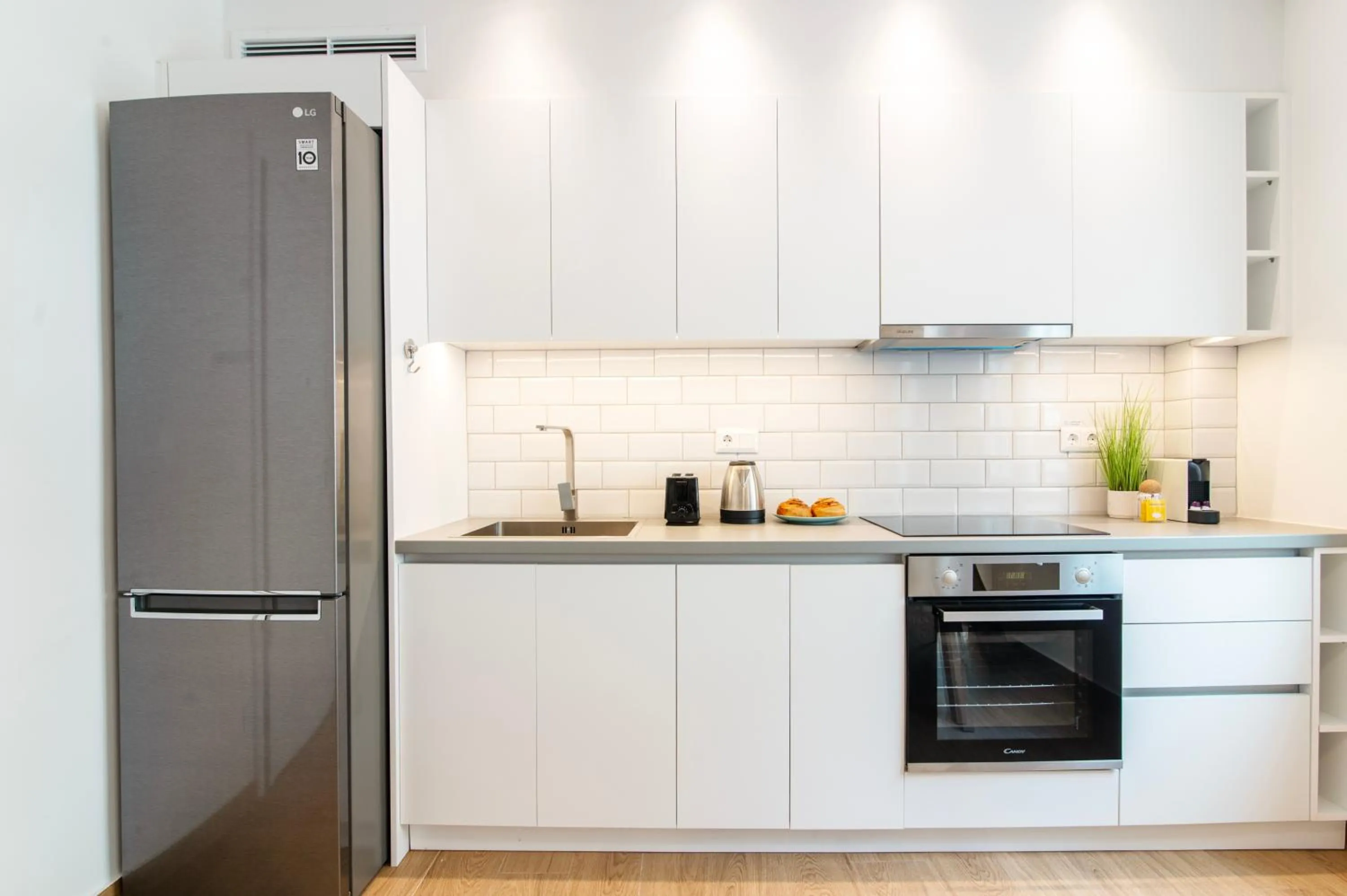 Kitchen or kitchenette in Lighthouse Kipseli