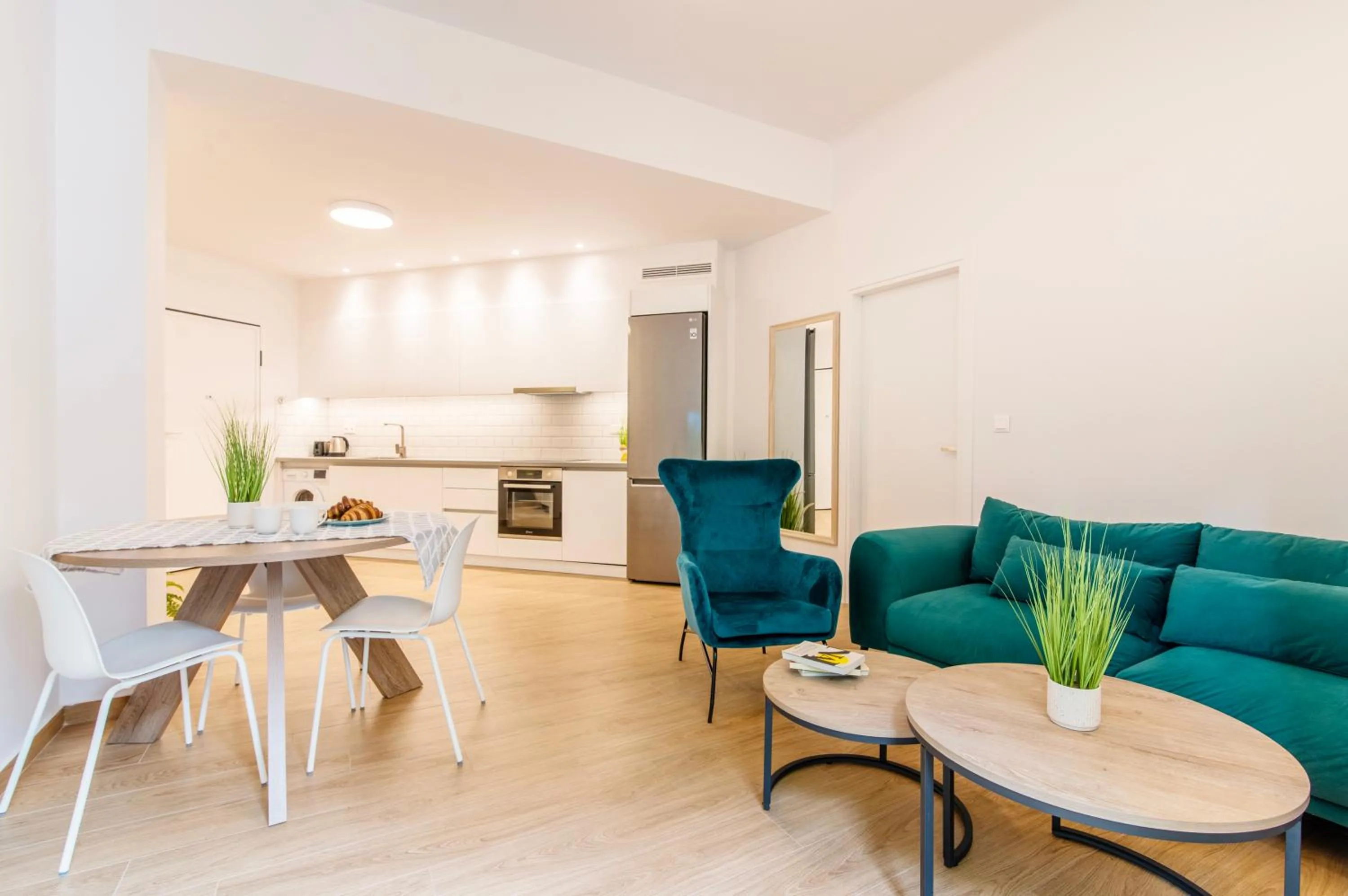 Kitchen or kitchenette in Lighthouse Kipseli