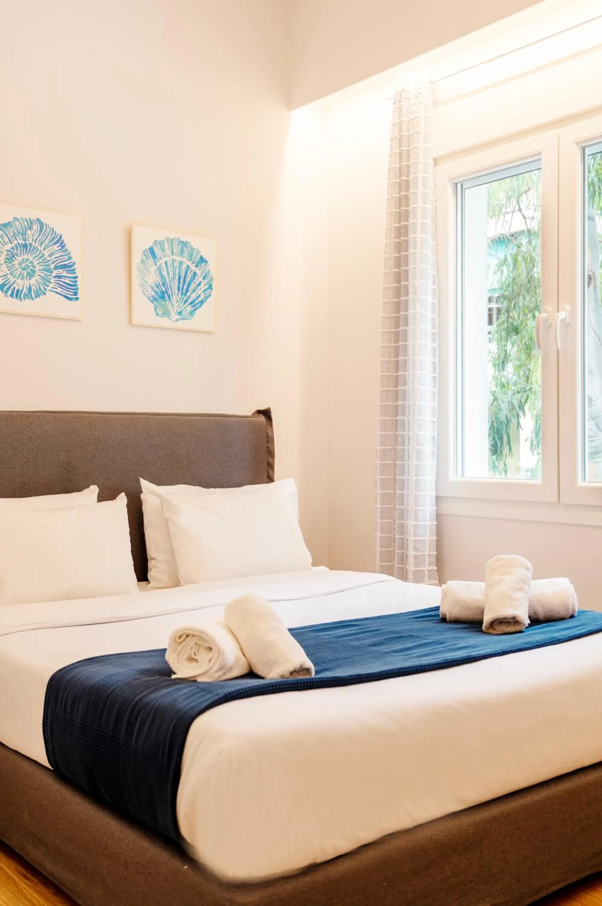 Bedroom, Bed in Lighthouse Kipseli