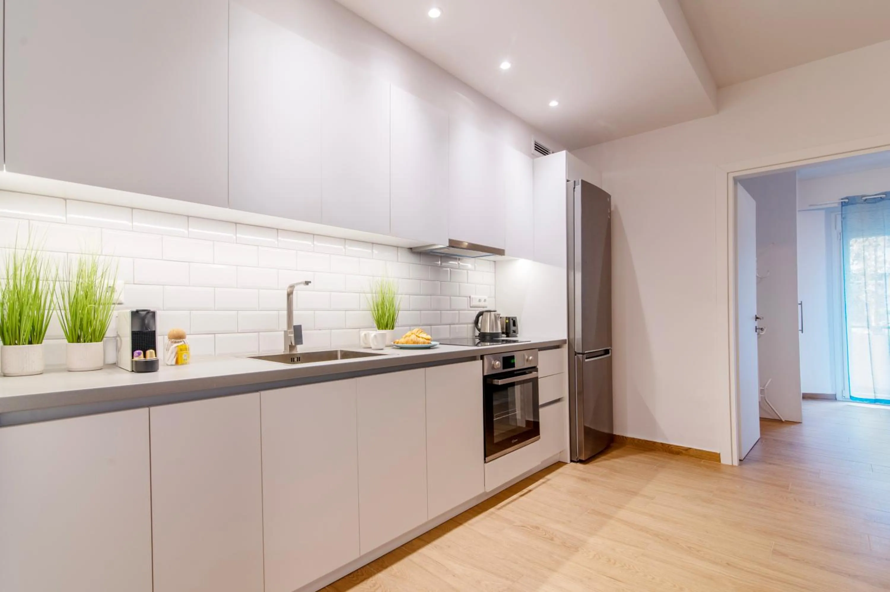 Kitchen or kitchenette in Lighthouse Kipseli