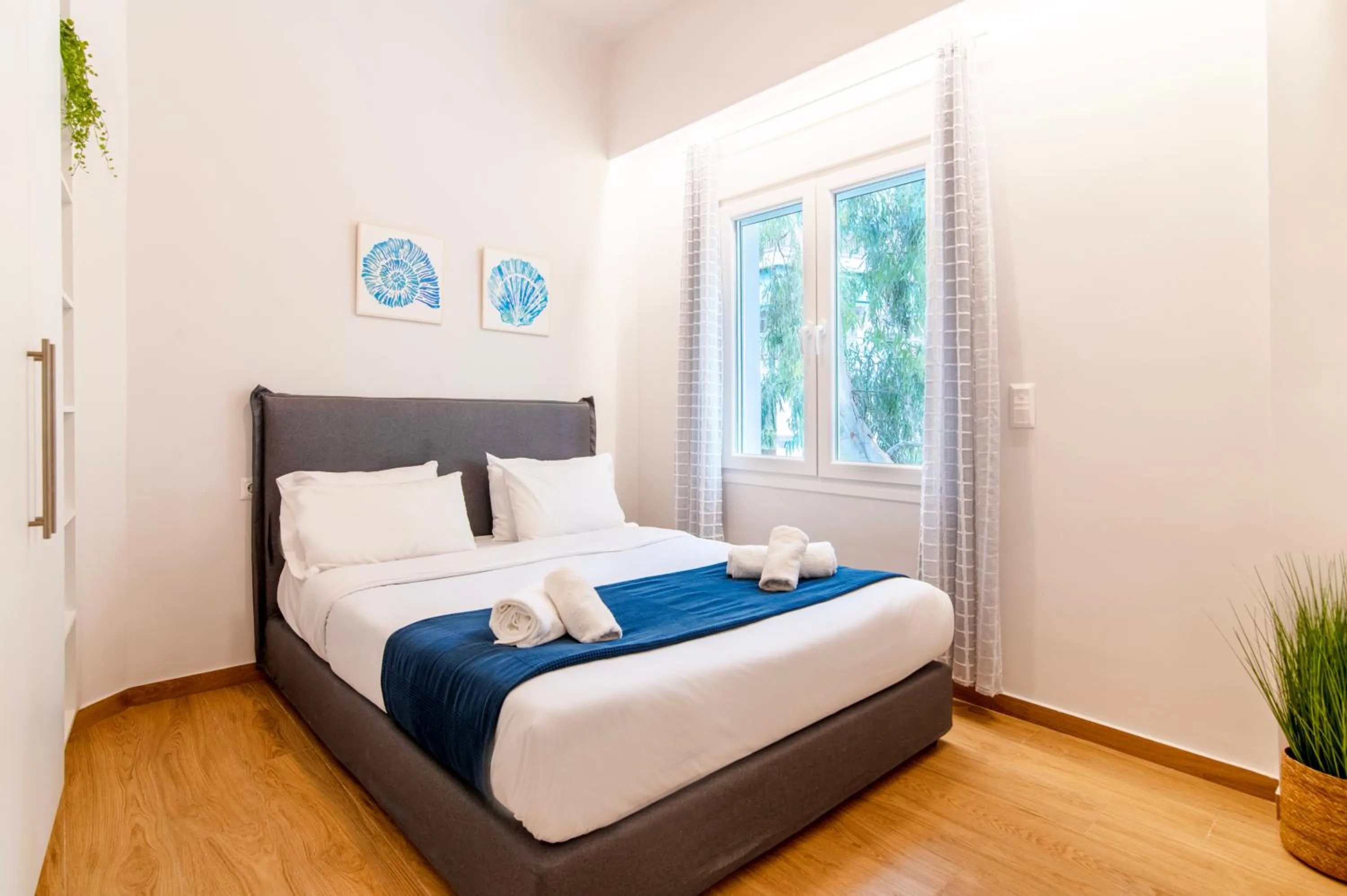 Bedroom, Bed in Lighthouse Kipseli