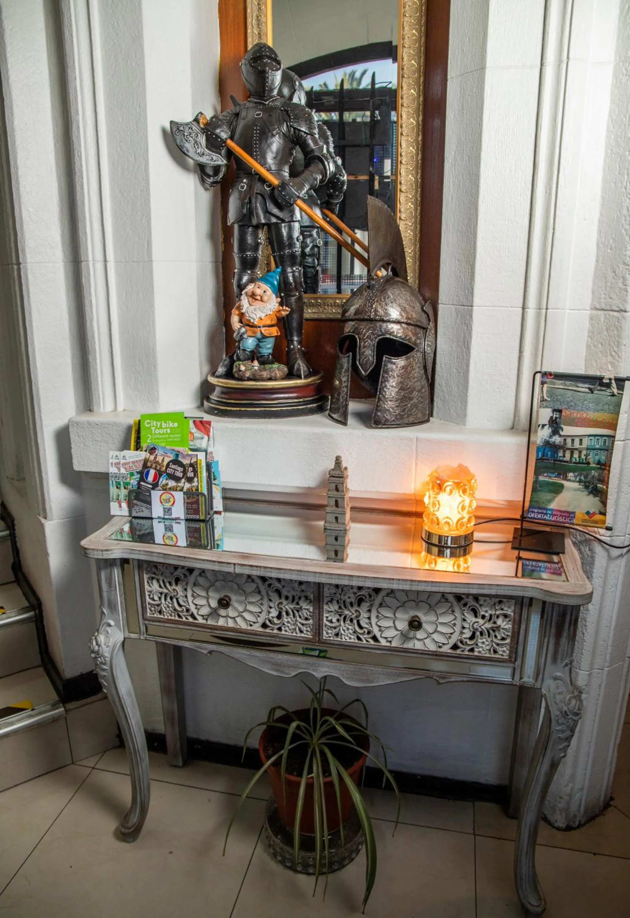 Lobby or reception in Hotel La Castellana