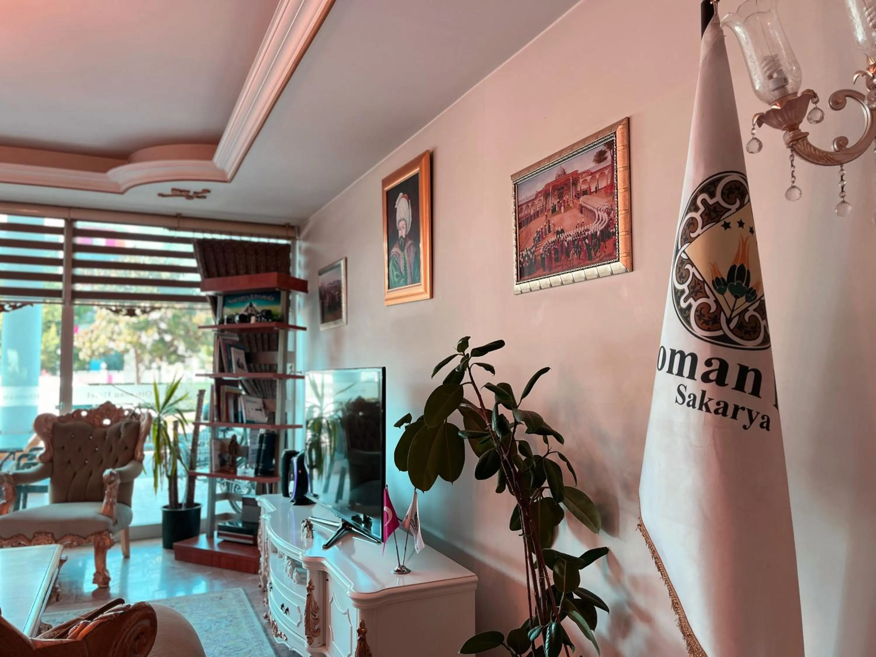 Seating area in Ottoman Hotel Sakarya