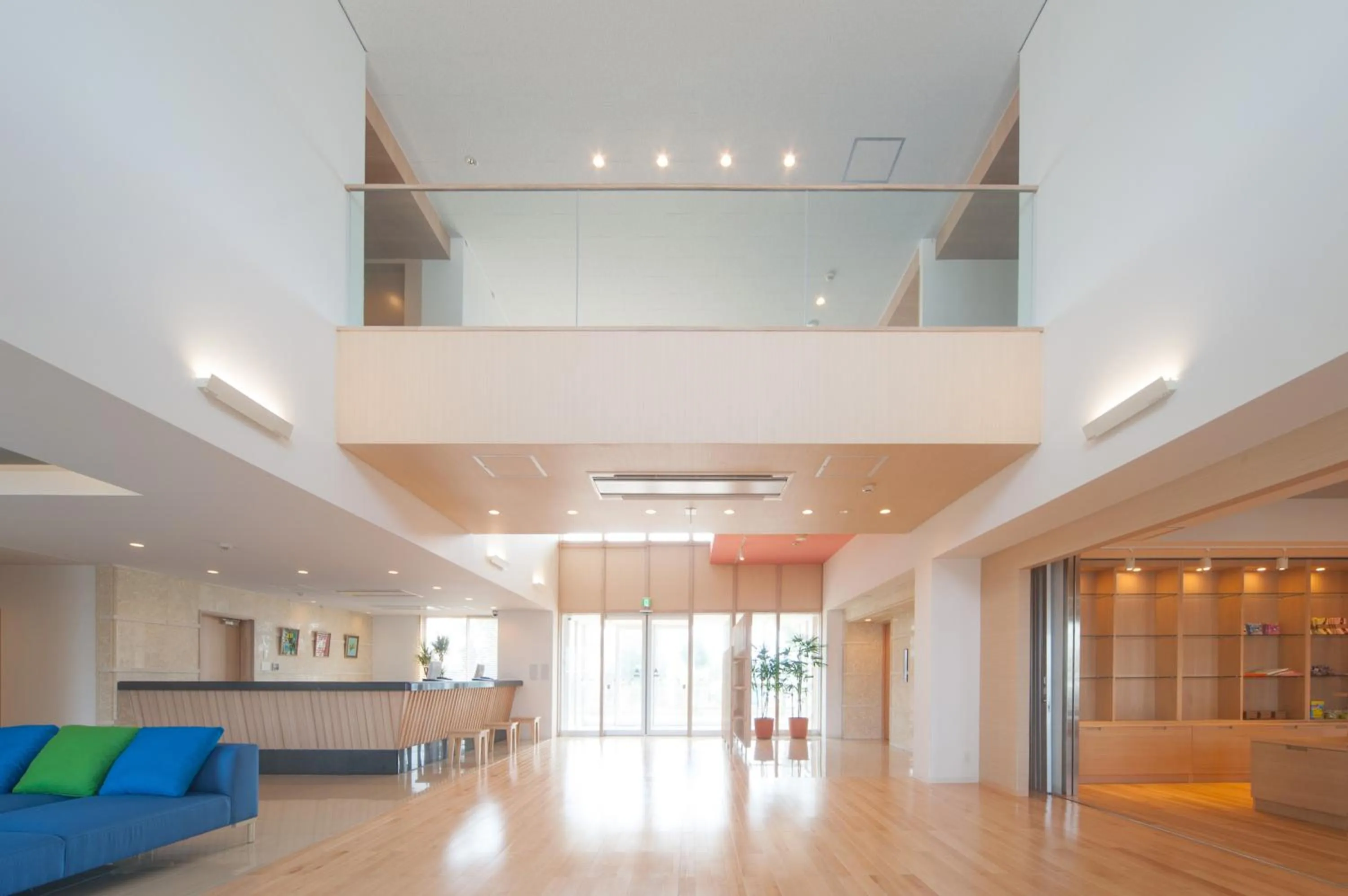 Lobby or reception in Hotel Risingsun Miyakojima