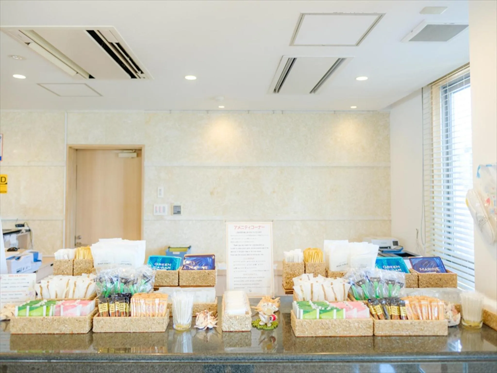 Lobby or reception in Hotel Risingsun Miyakojima