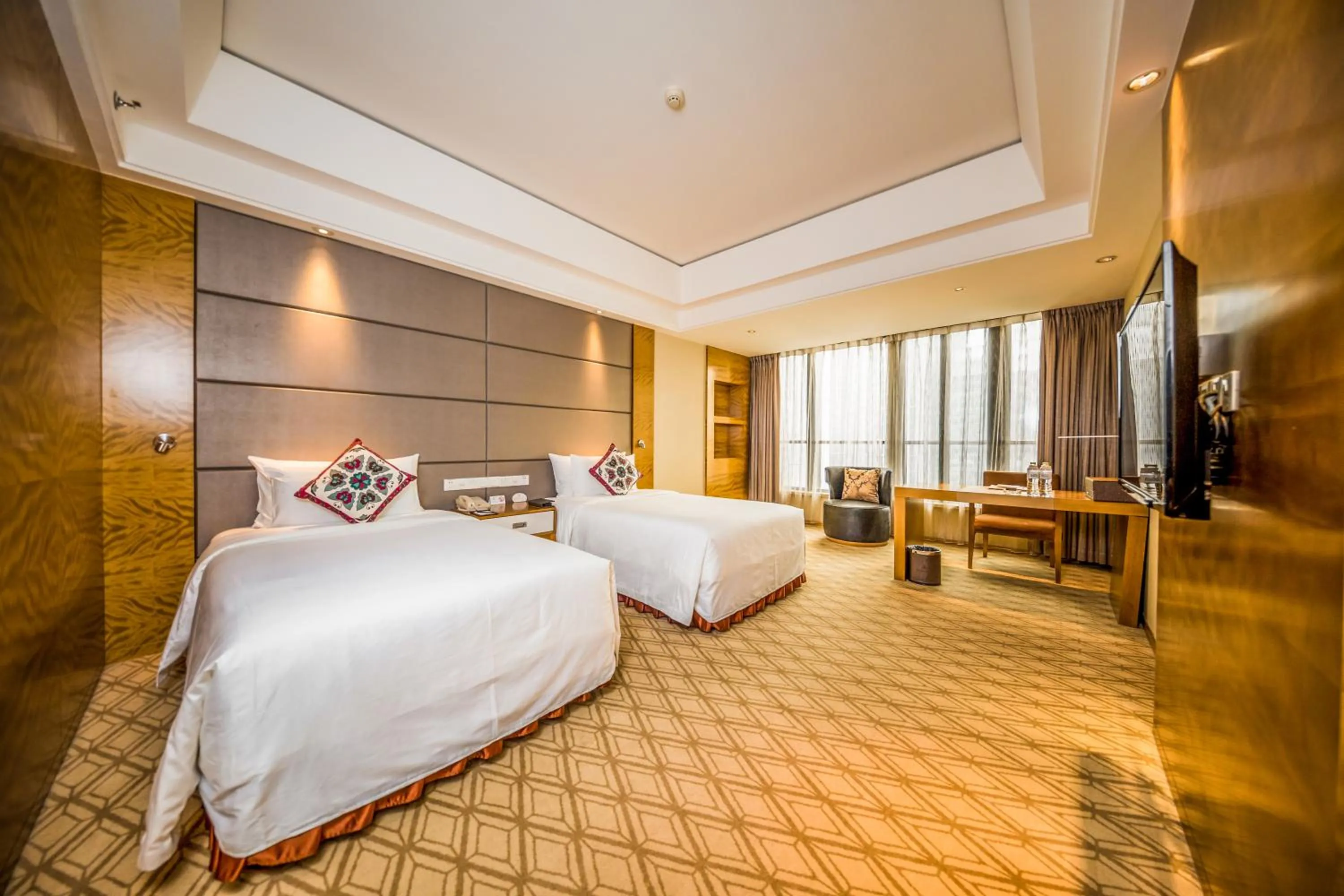 Bedroom, Bed in Xinhua Media Hotel