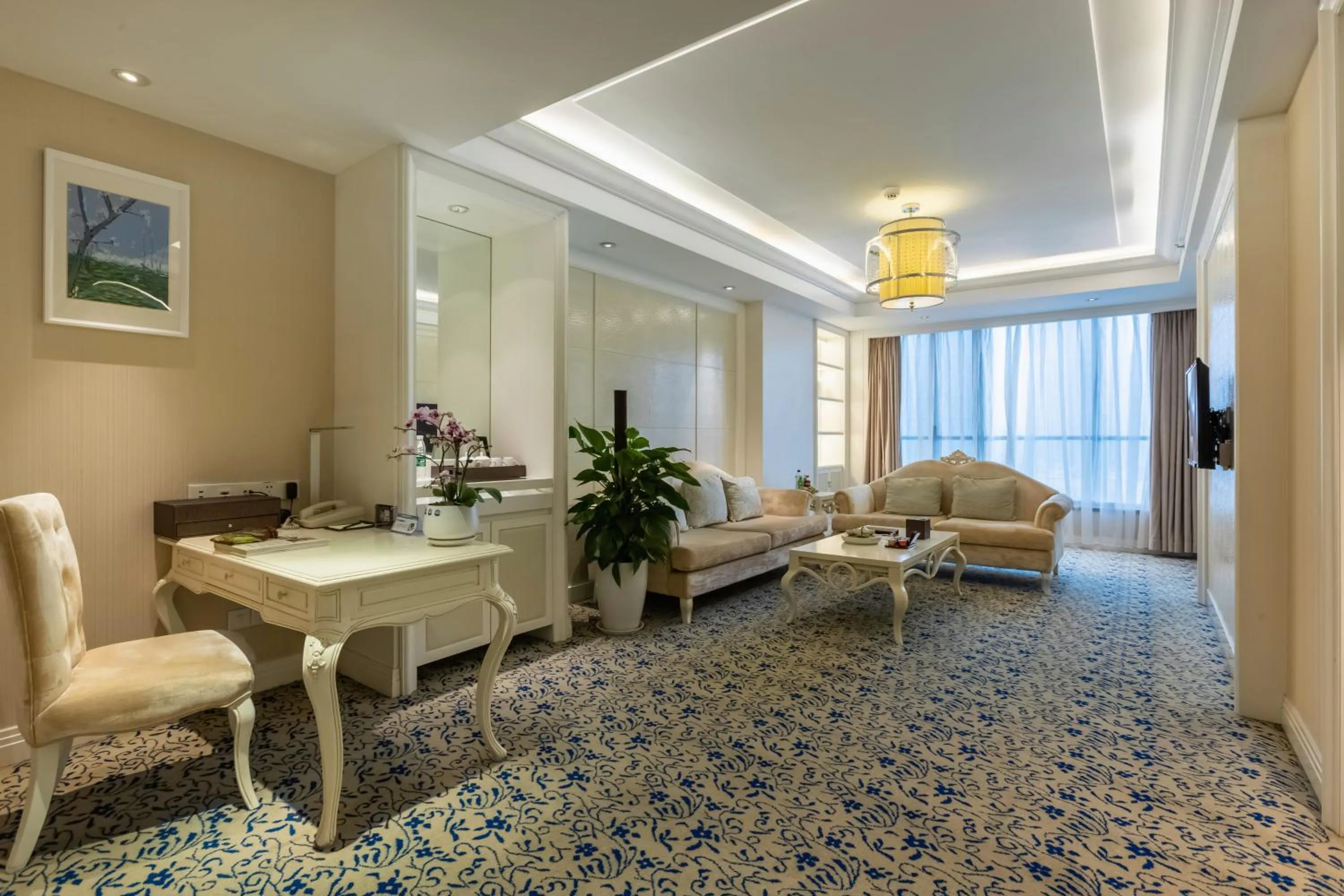 Living room in Xinhua Media Hotel