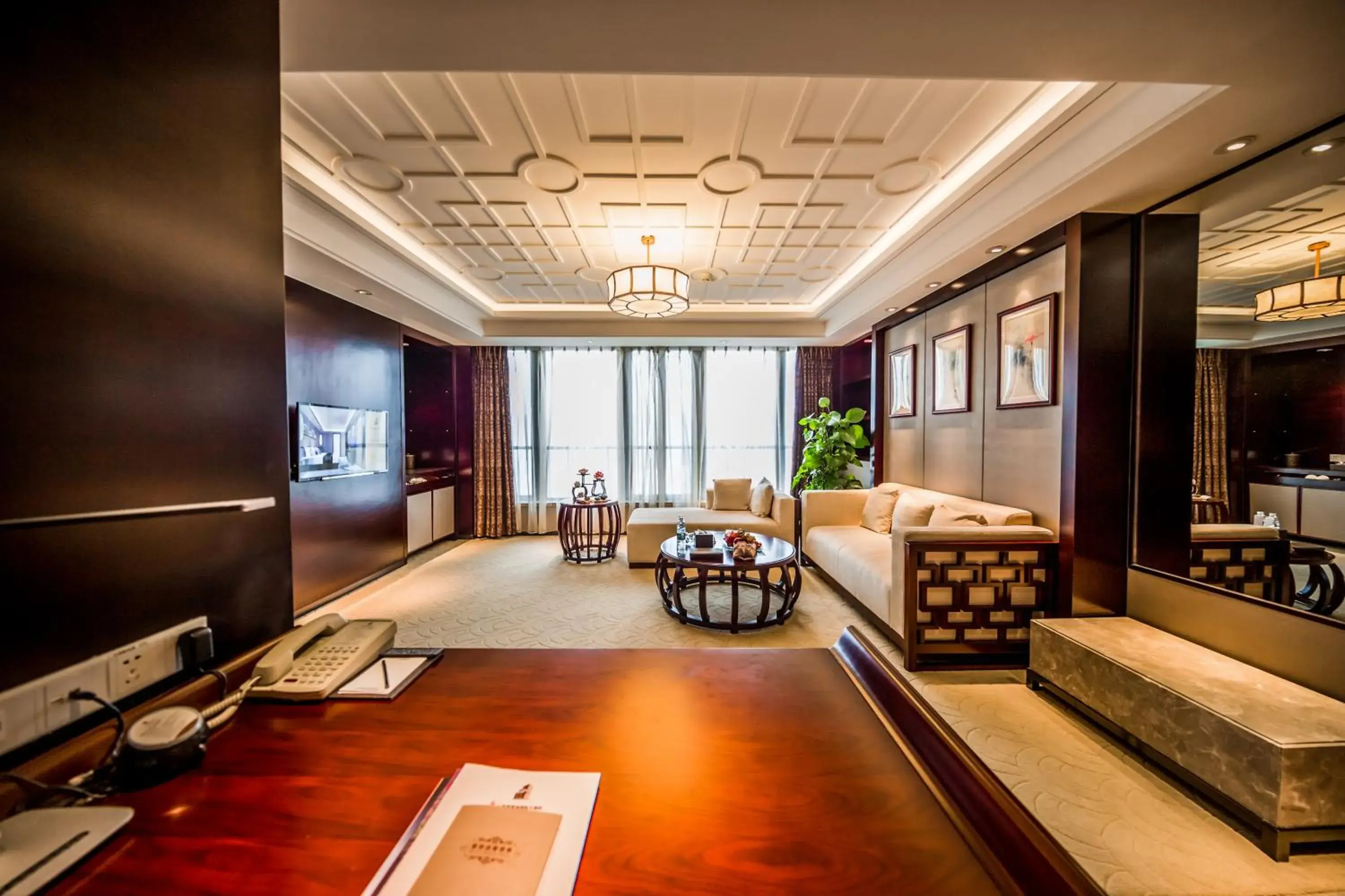 Living room in Xinhua Media Hotel Living room in Xinhua Media Hotel