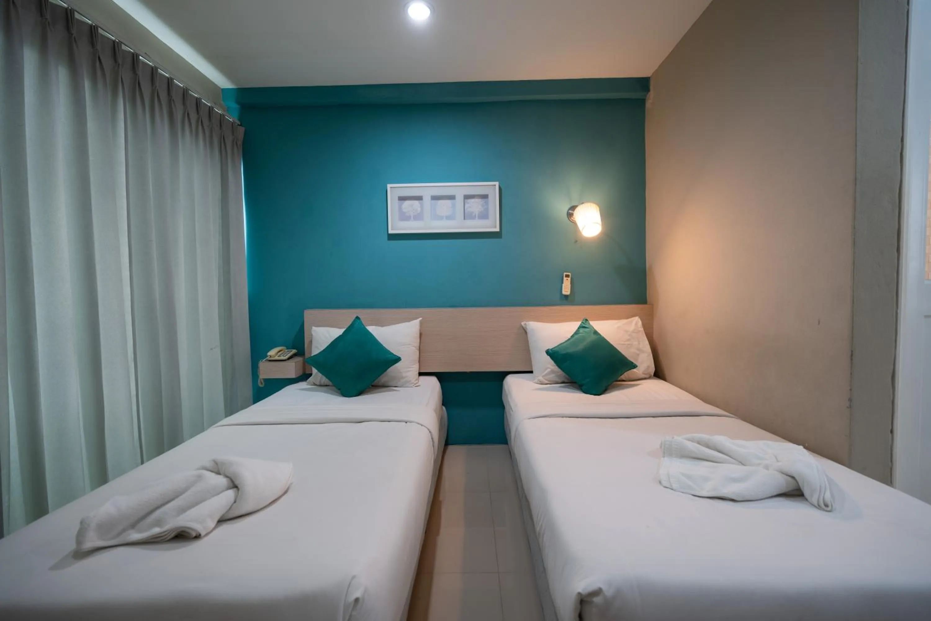 Bed in V-Ocean Palace