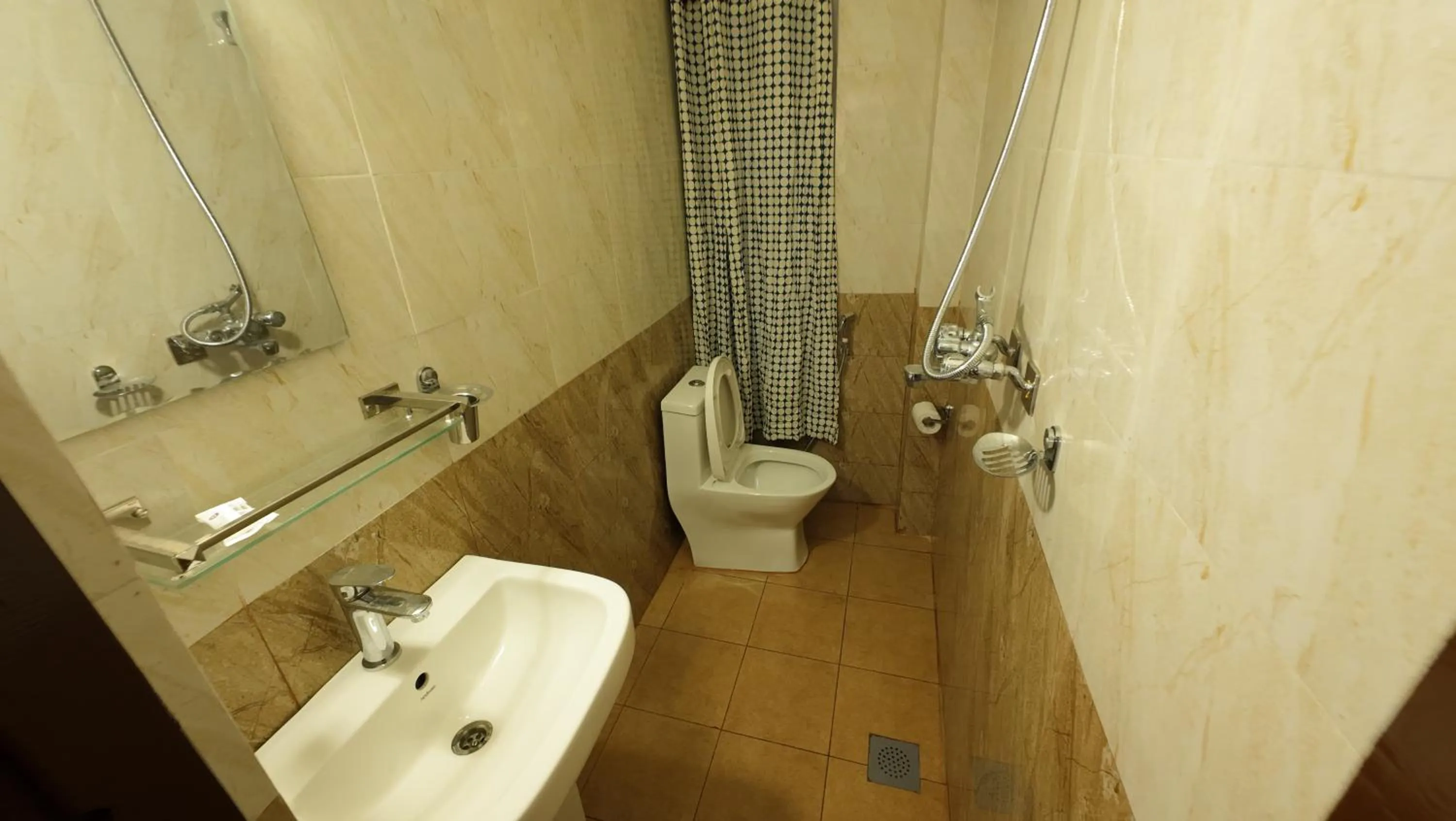 Toilet in Hotel Triratna