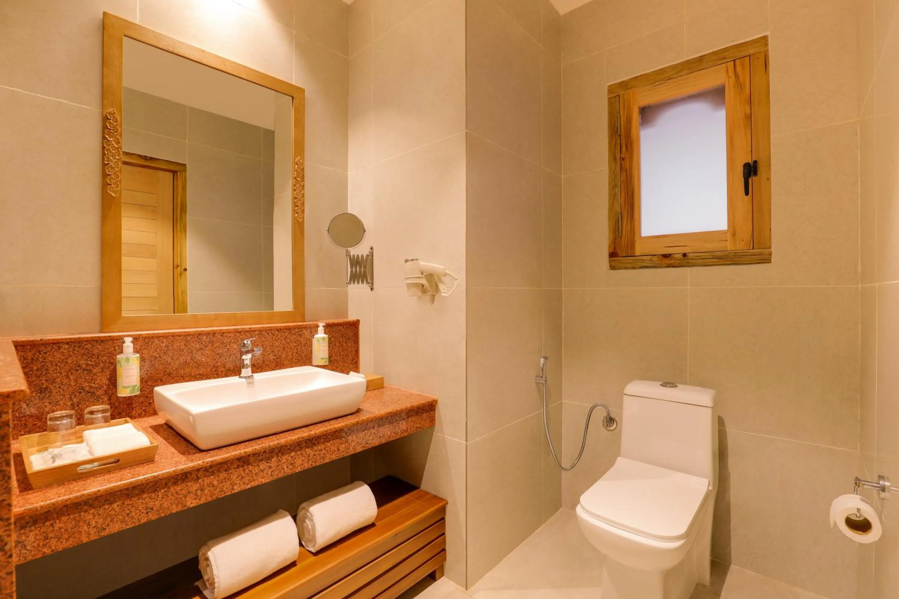 Bathroom in Lemon Tree Resort, Thimphu, Bhutan