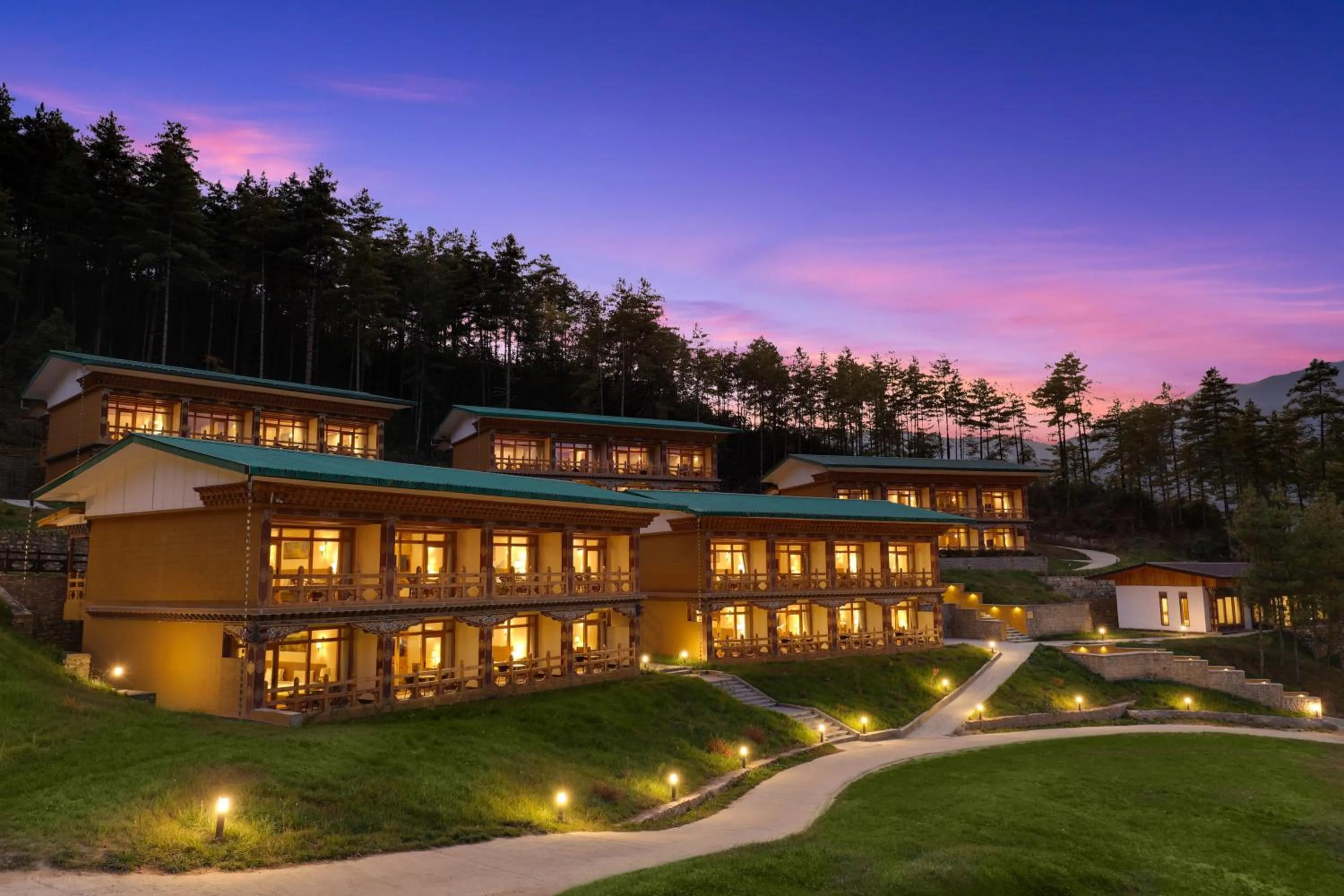 Facade/entrance in Lemon Tree Resort, Thimphu, Bhutan