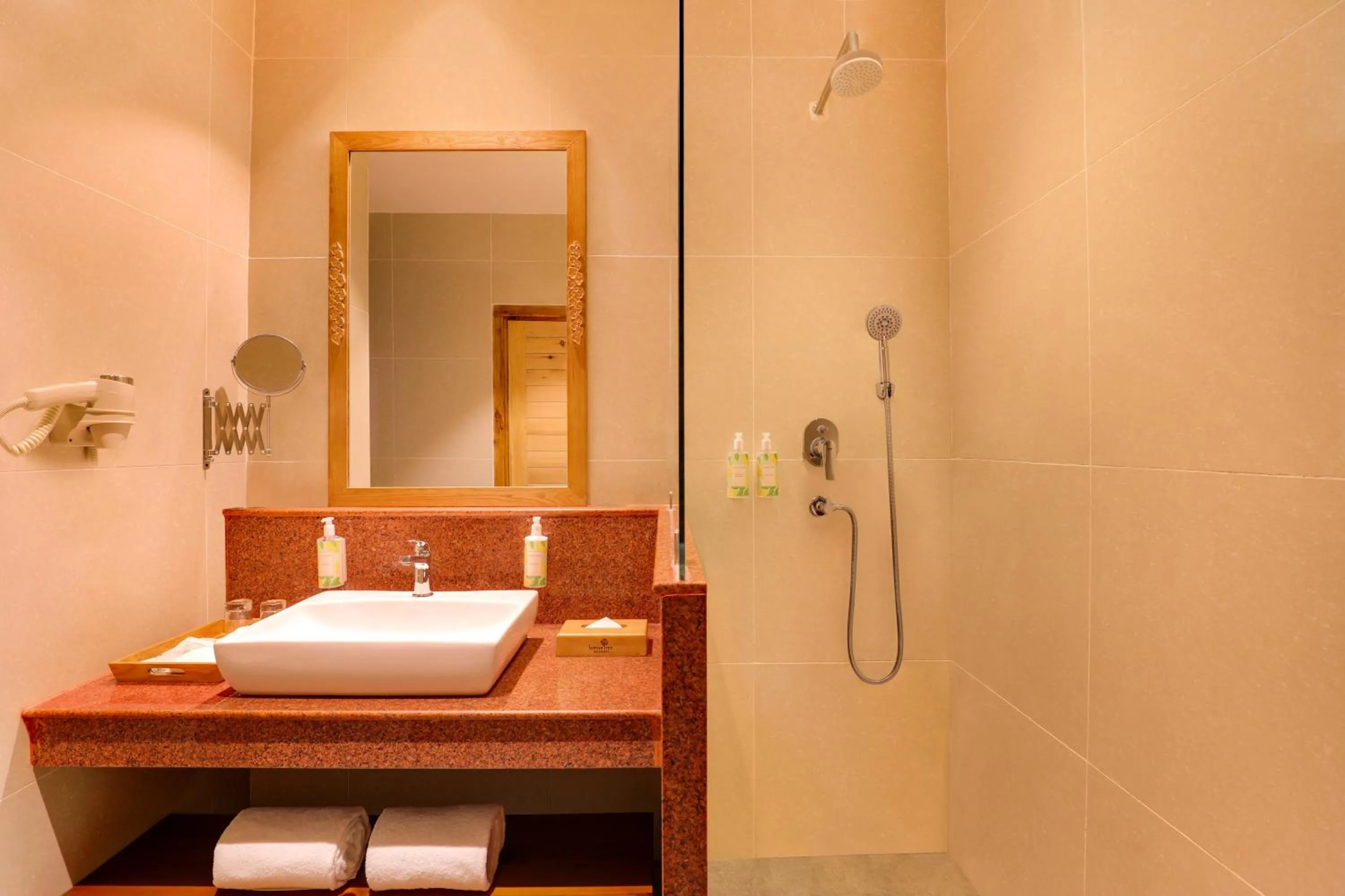 Bathroom in Lemon Tree Resort, Thimphu, Bhutan