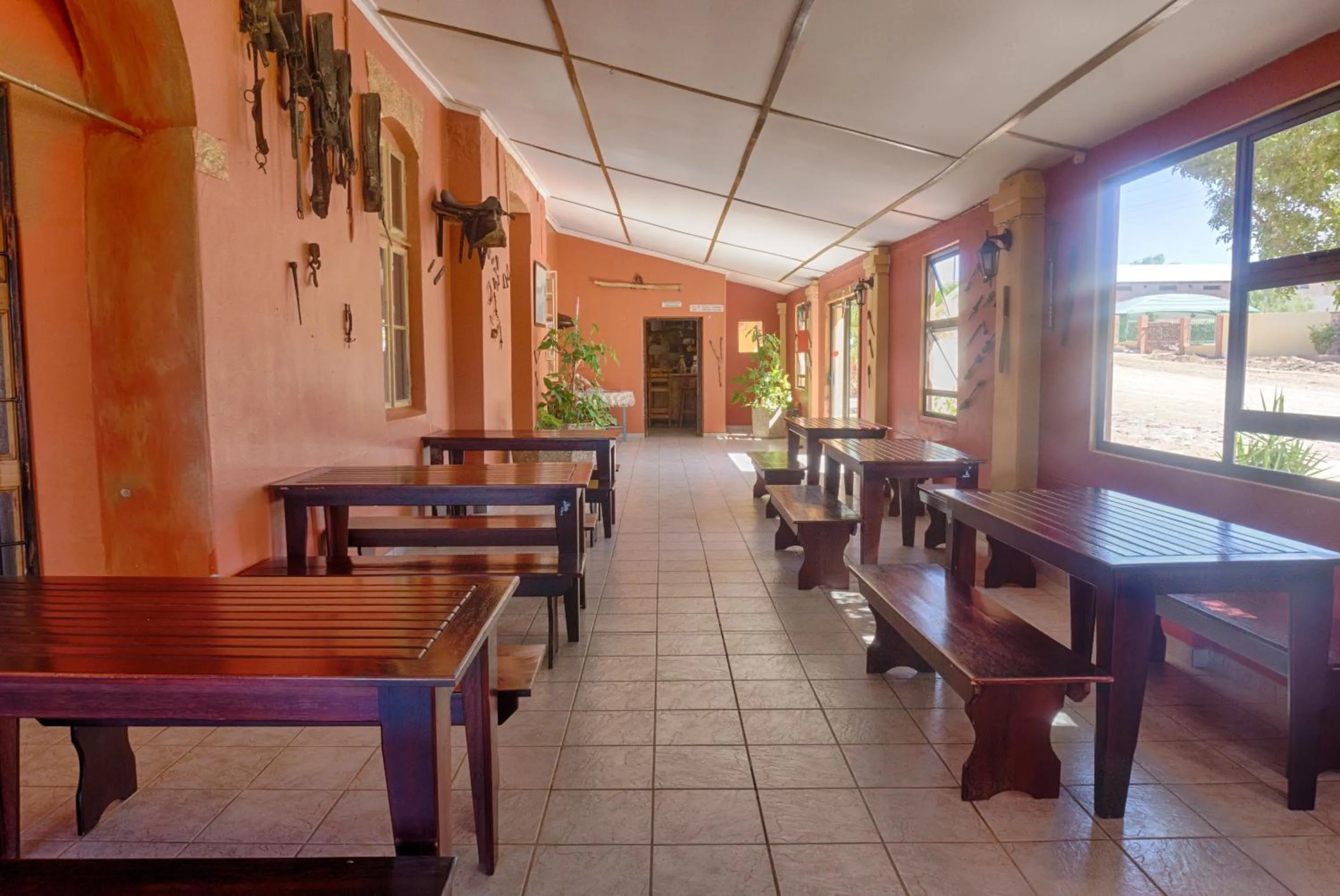 Patio in Maltahöhe Hotel