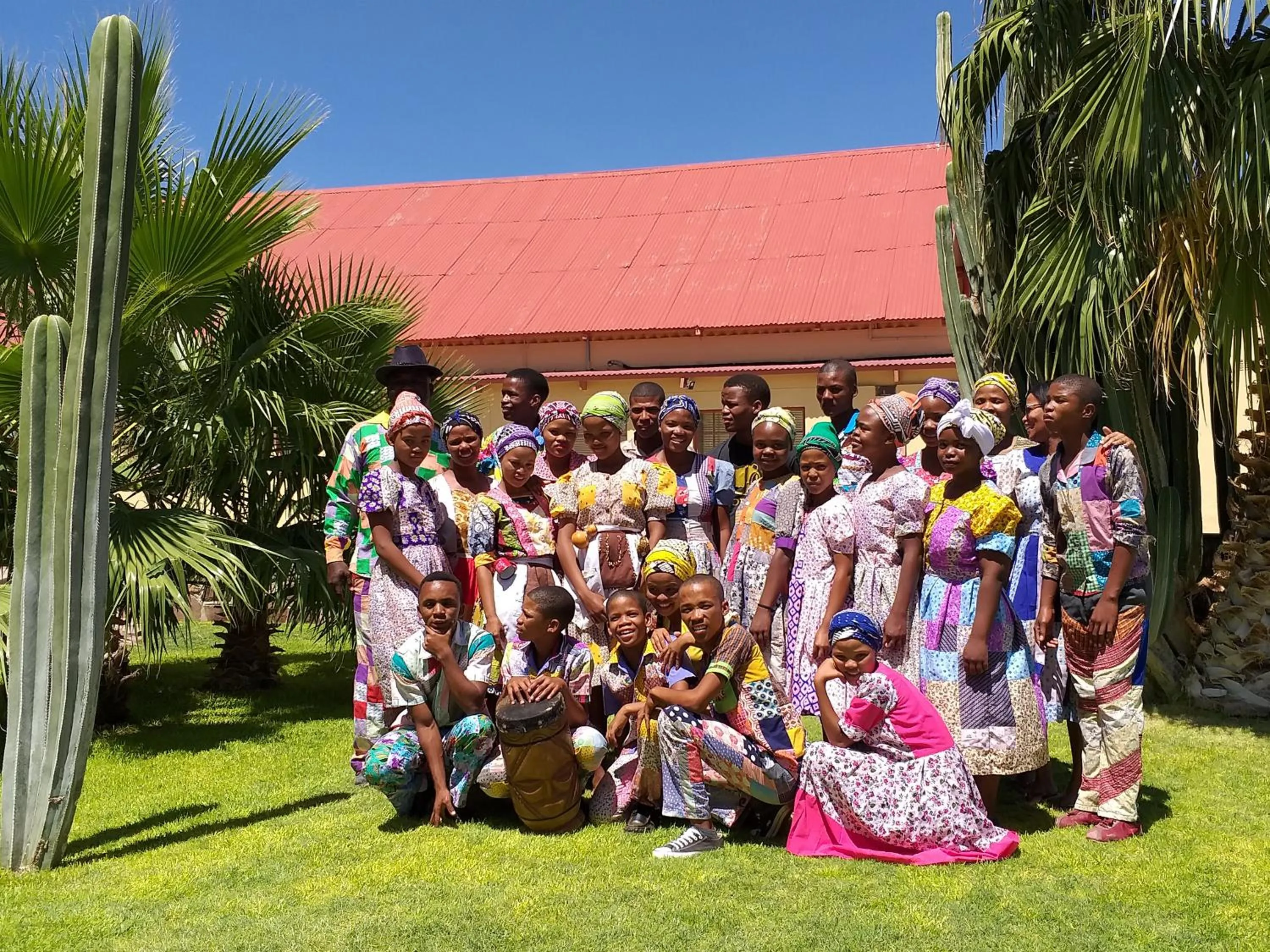 People in Maltahöhe Hotel