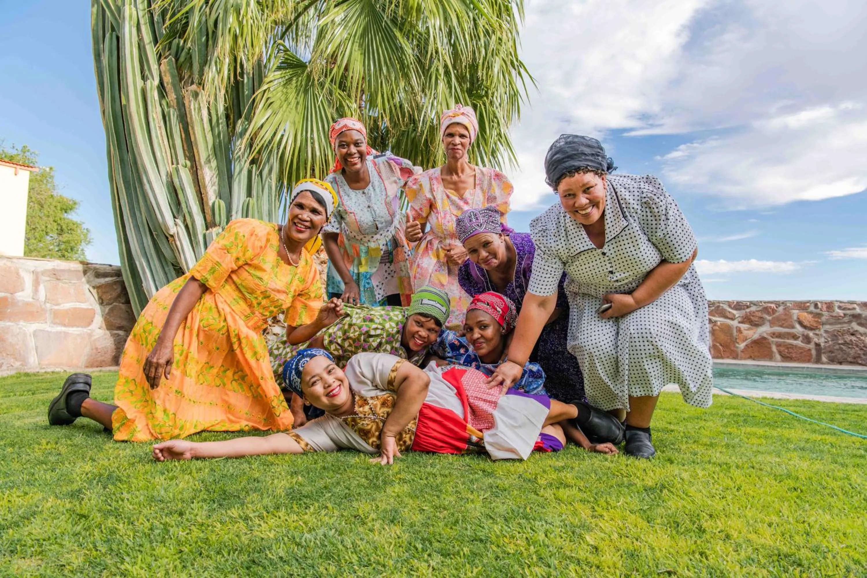 Staff in Maltahöhe Hotel