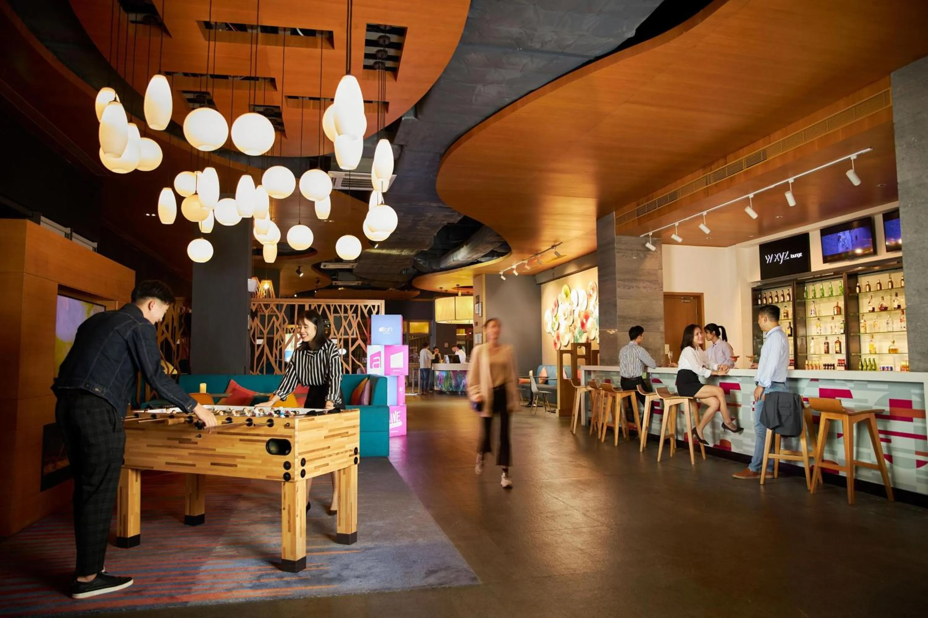 Lounge or bar in Aloft Dongguan Songshan Lake