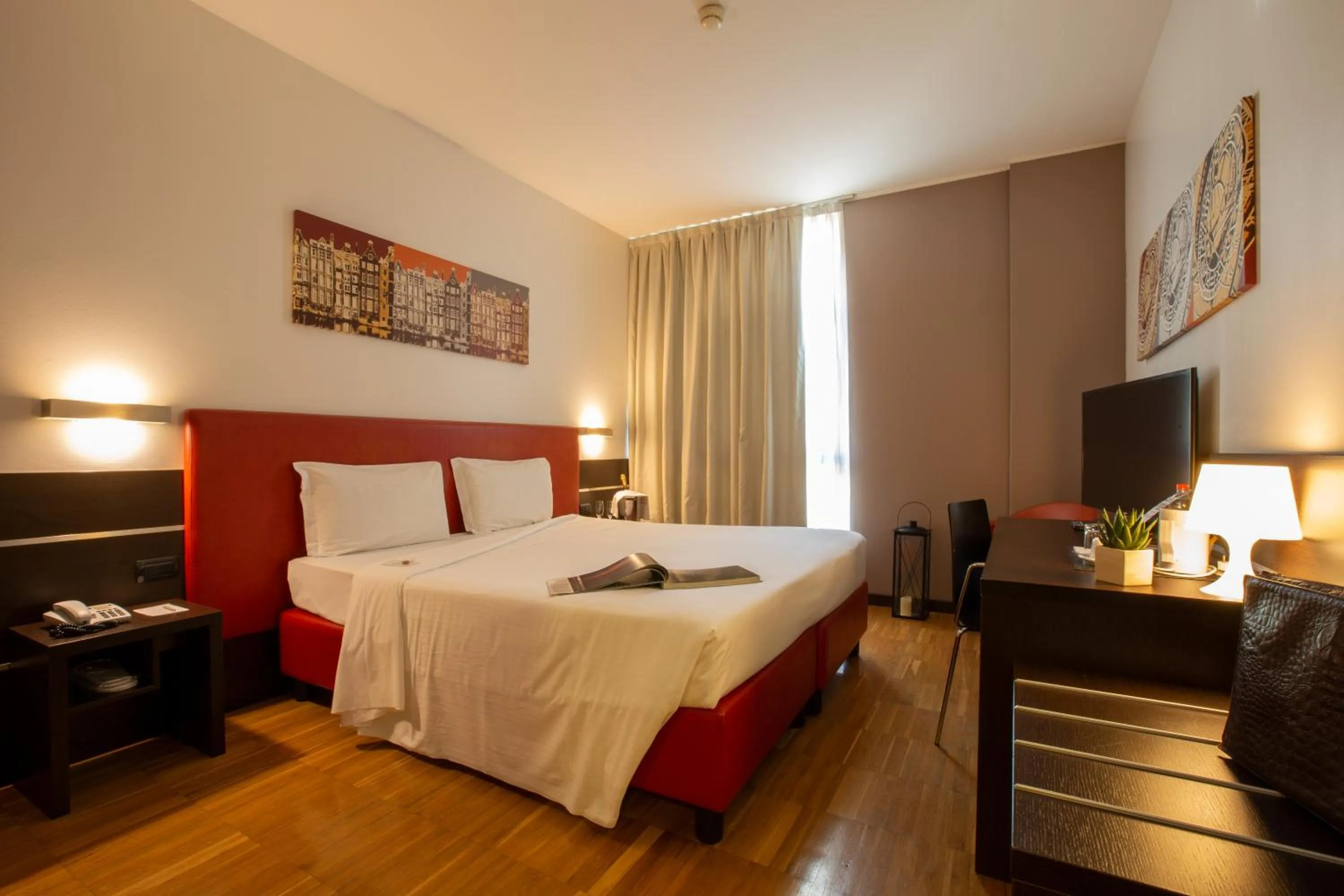 Bed in Euro Hotel Residence