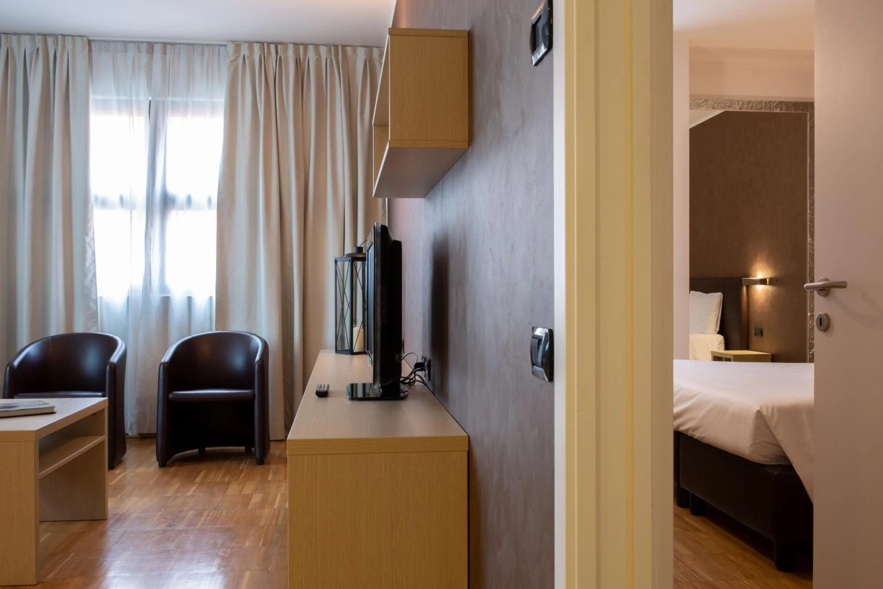 Bed in Euro Hotel Residence