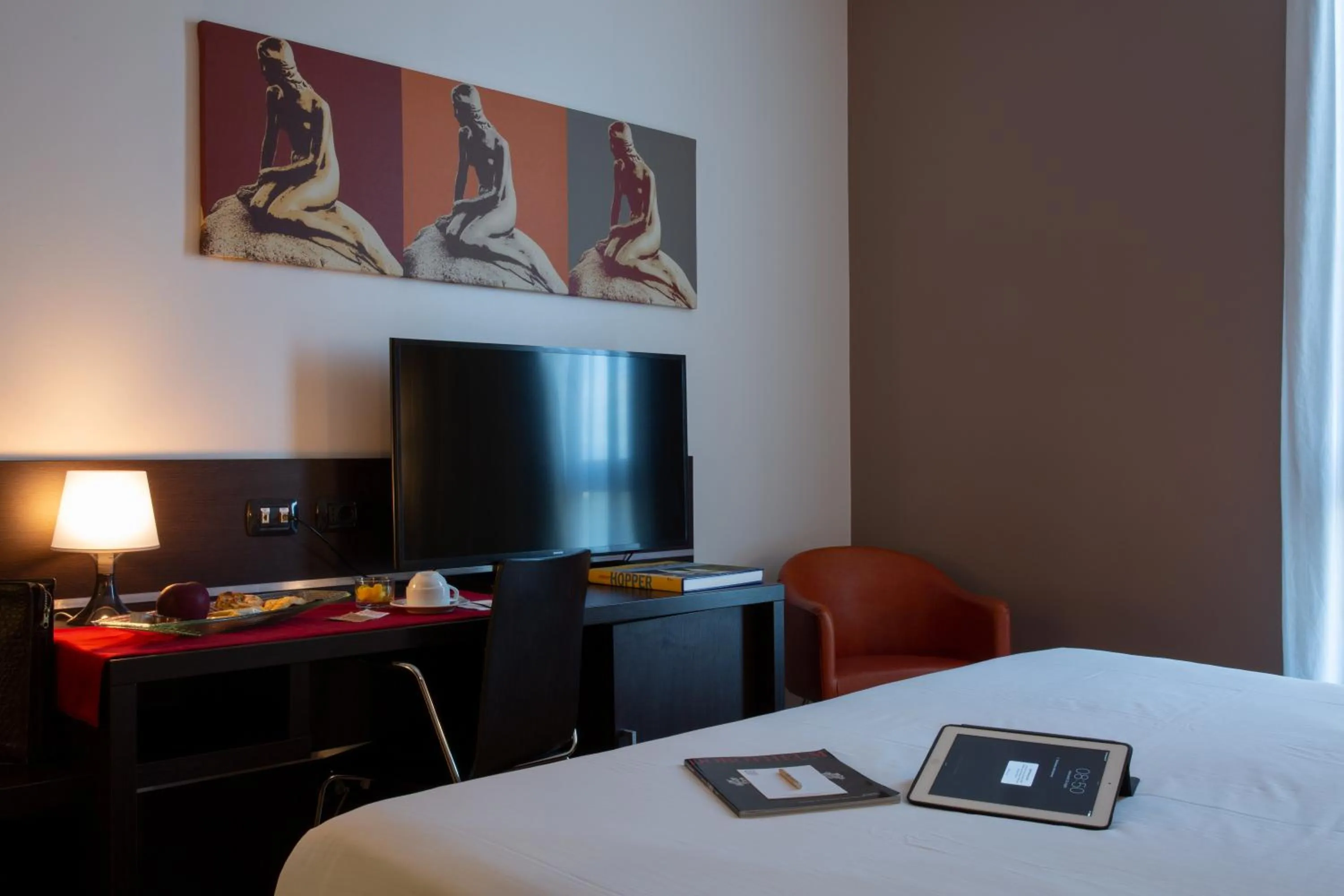 Bed in Euro Hotel Residence