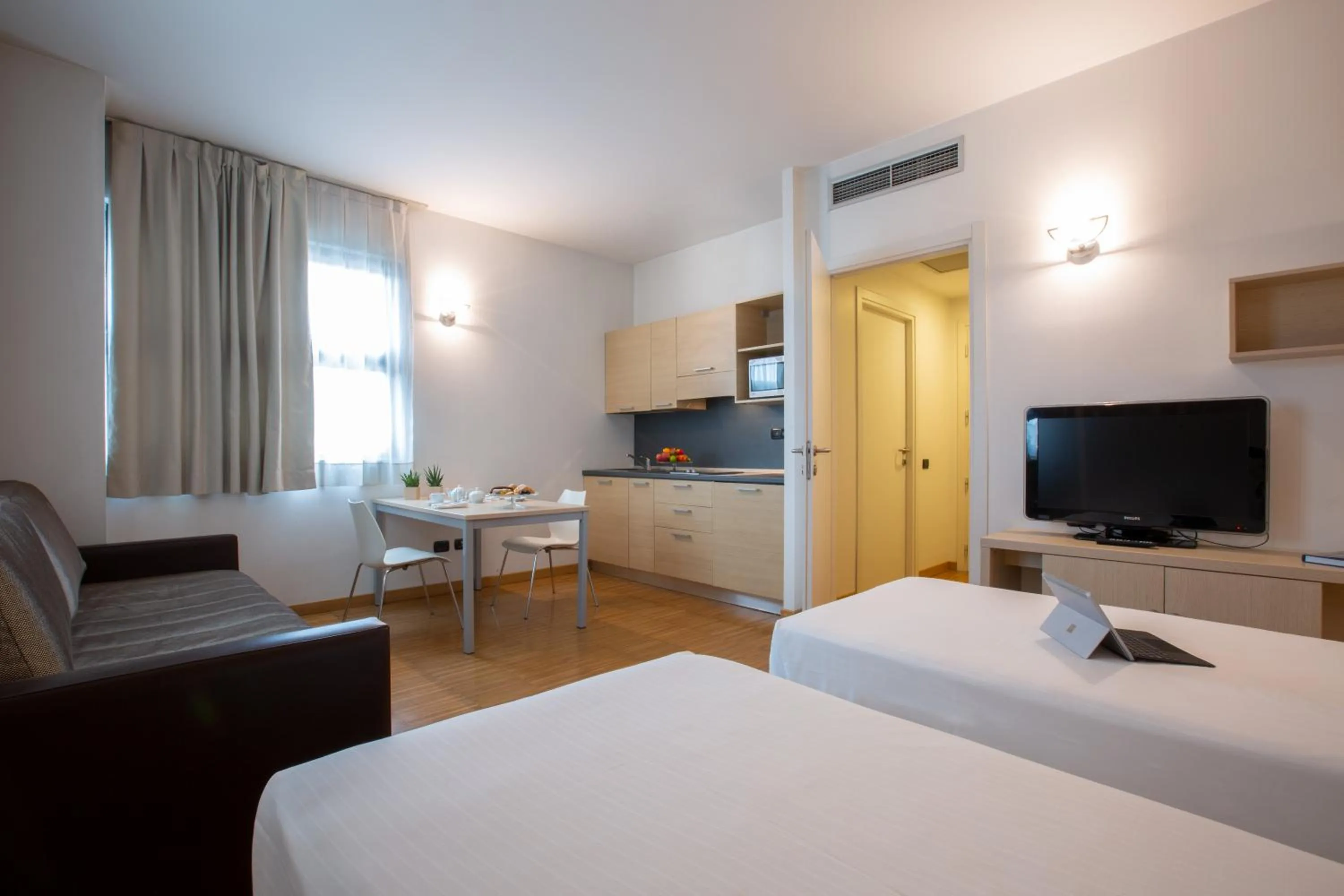 Bed in Euro Hotel Residence