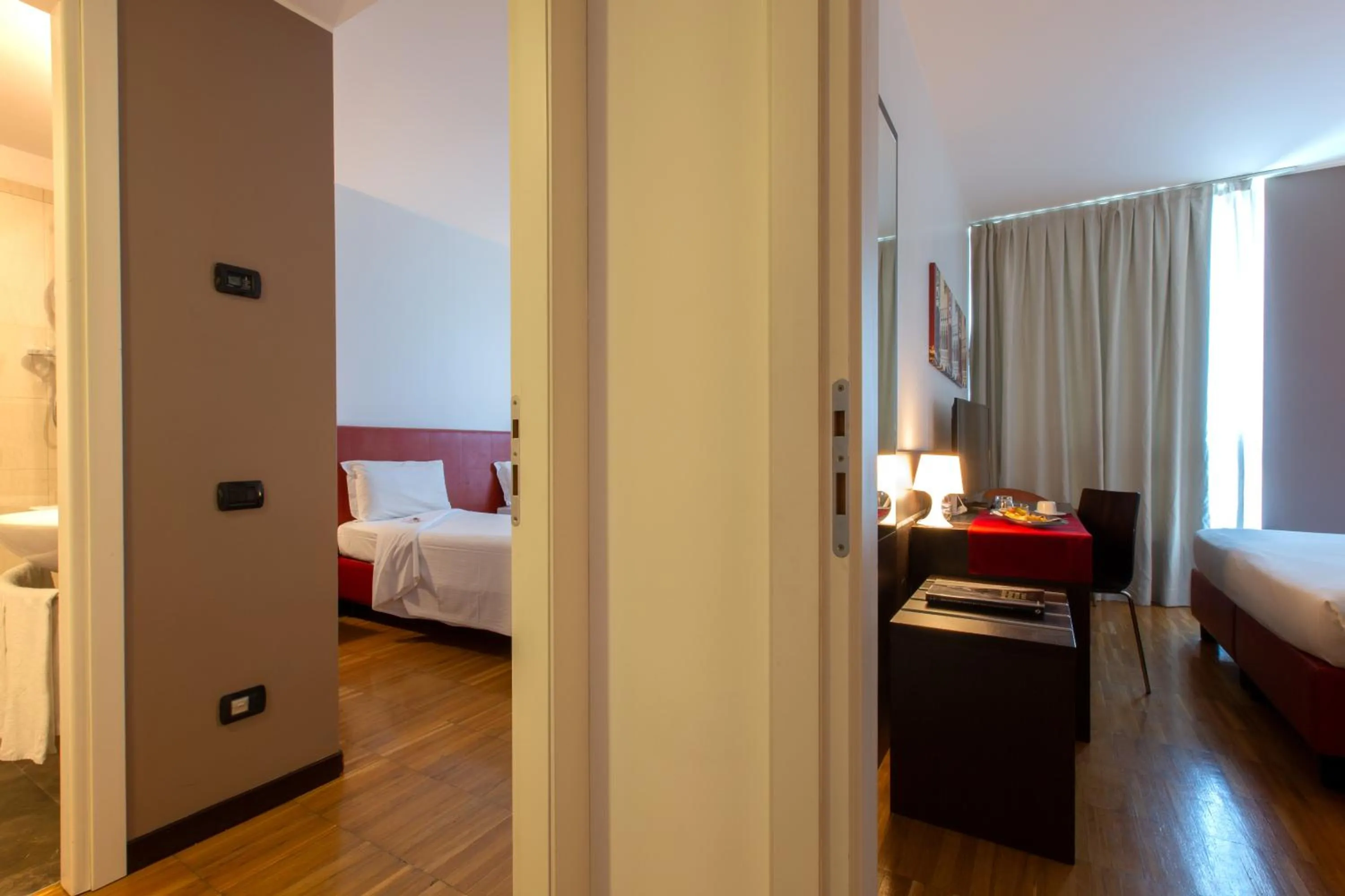 Bed in Euro Hotel Residence