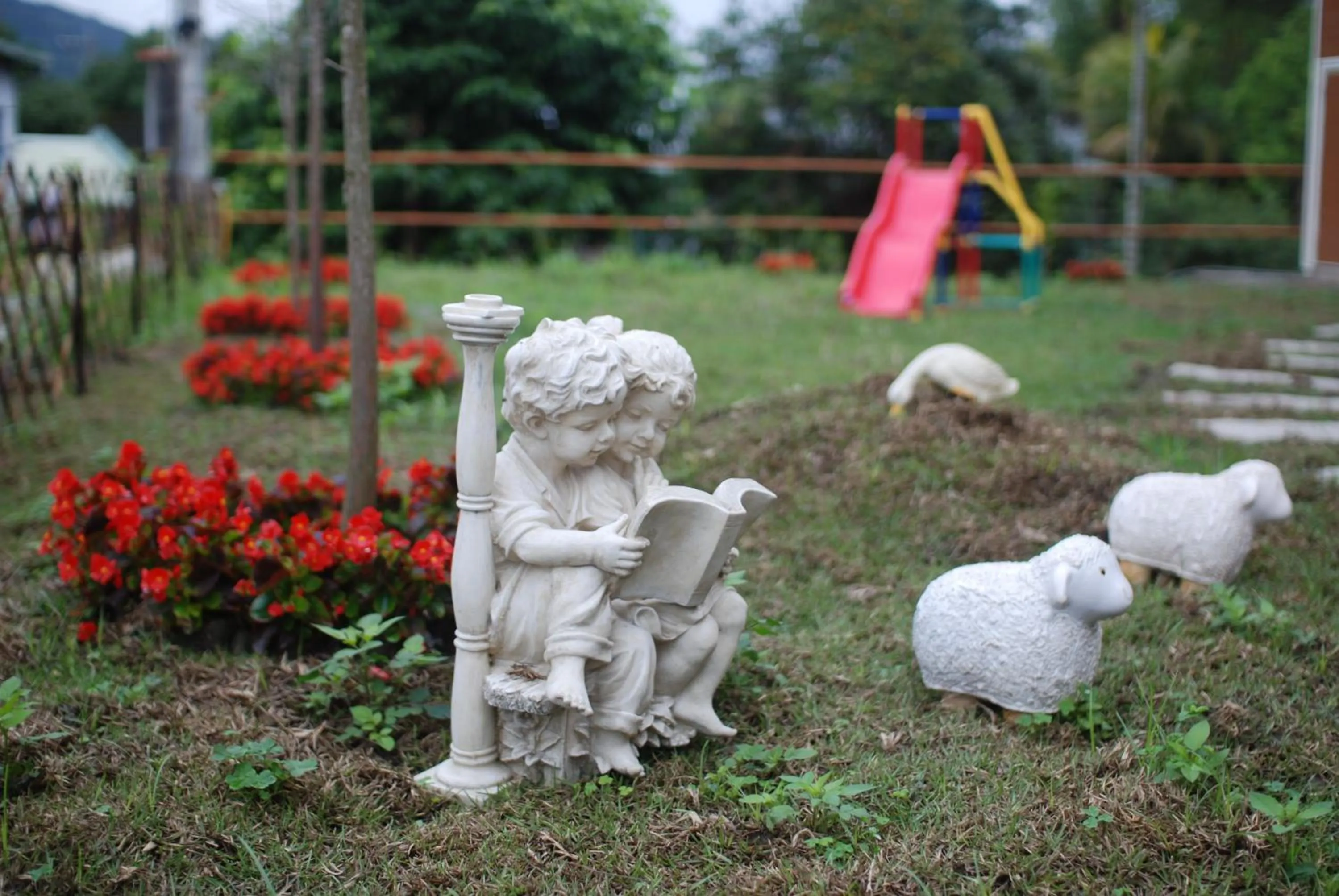 Garden in The Anderson Manor Hotel