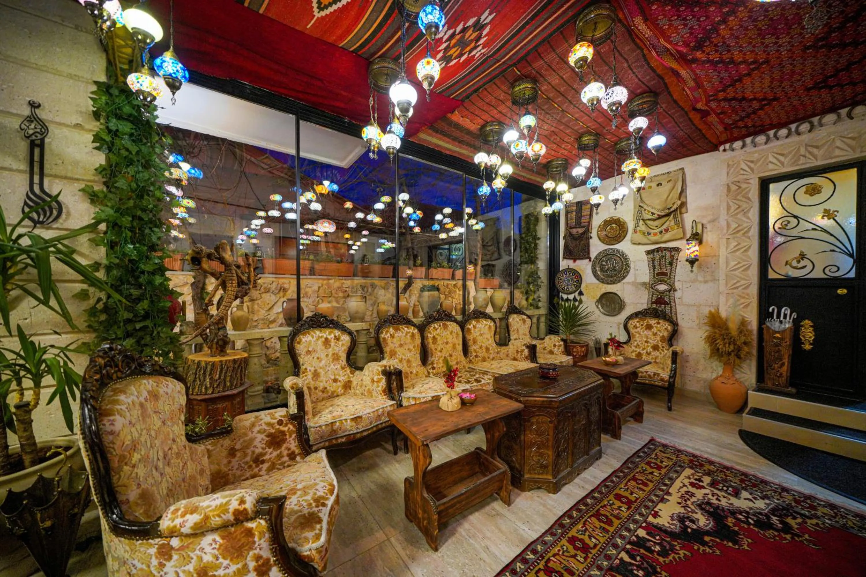 Seating area in Cappadocia Divin House