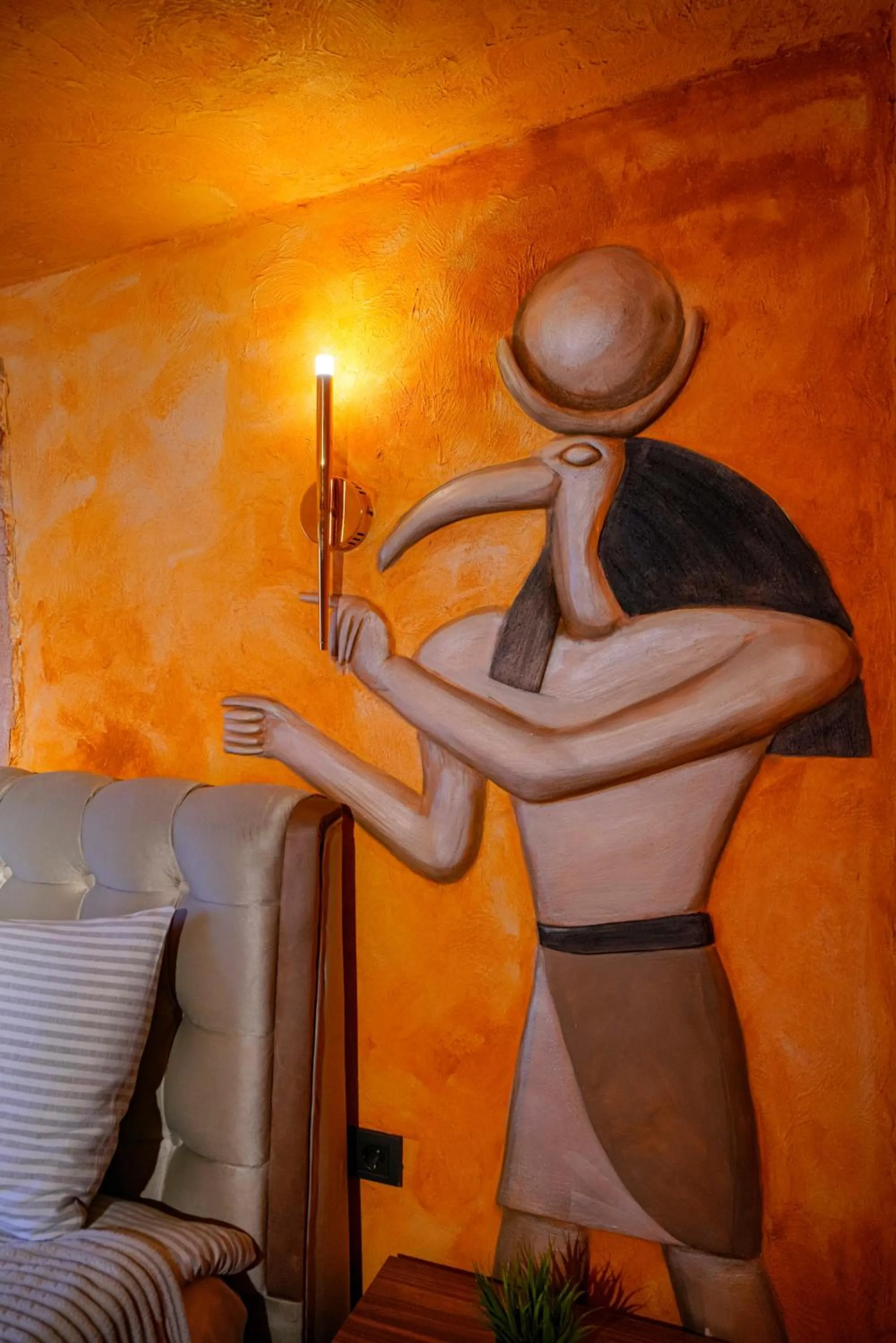 Decorative detail in Cappadocia Divin House