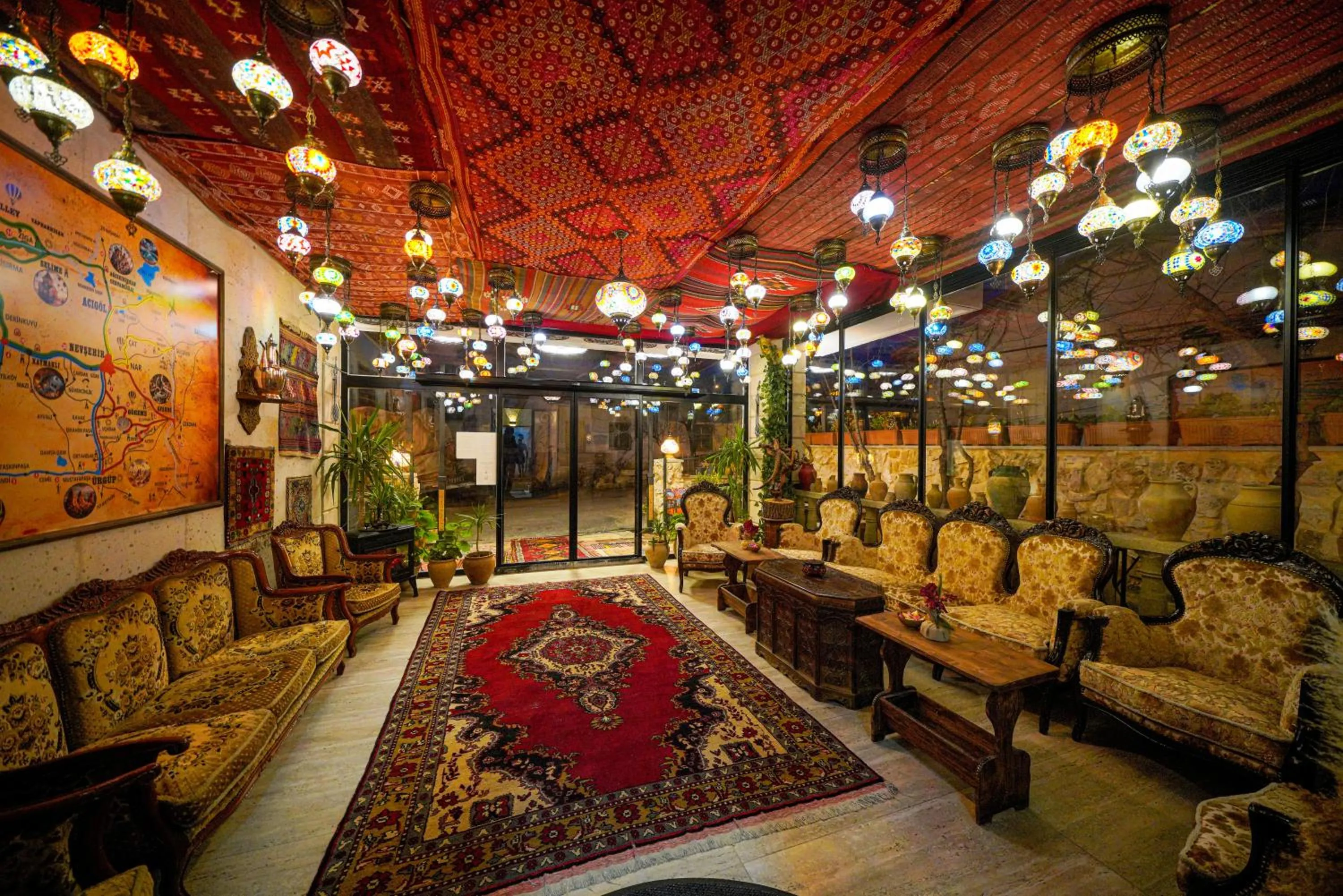 Living room in Cappadocia Divin House