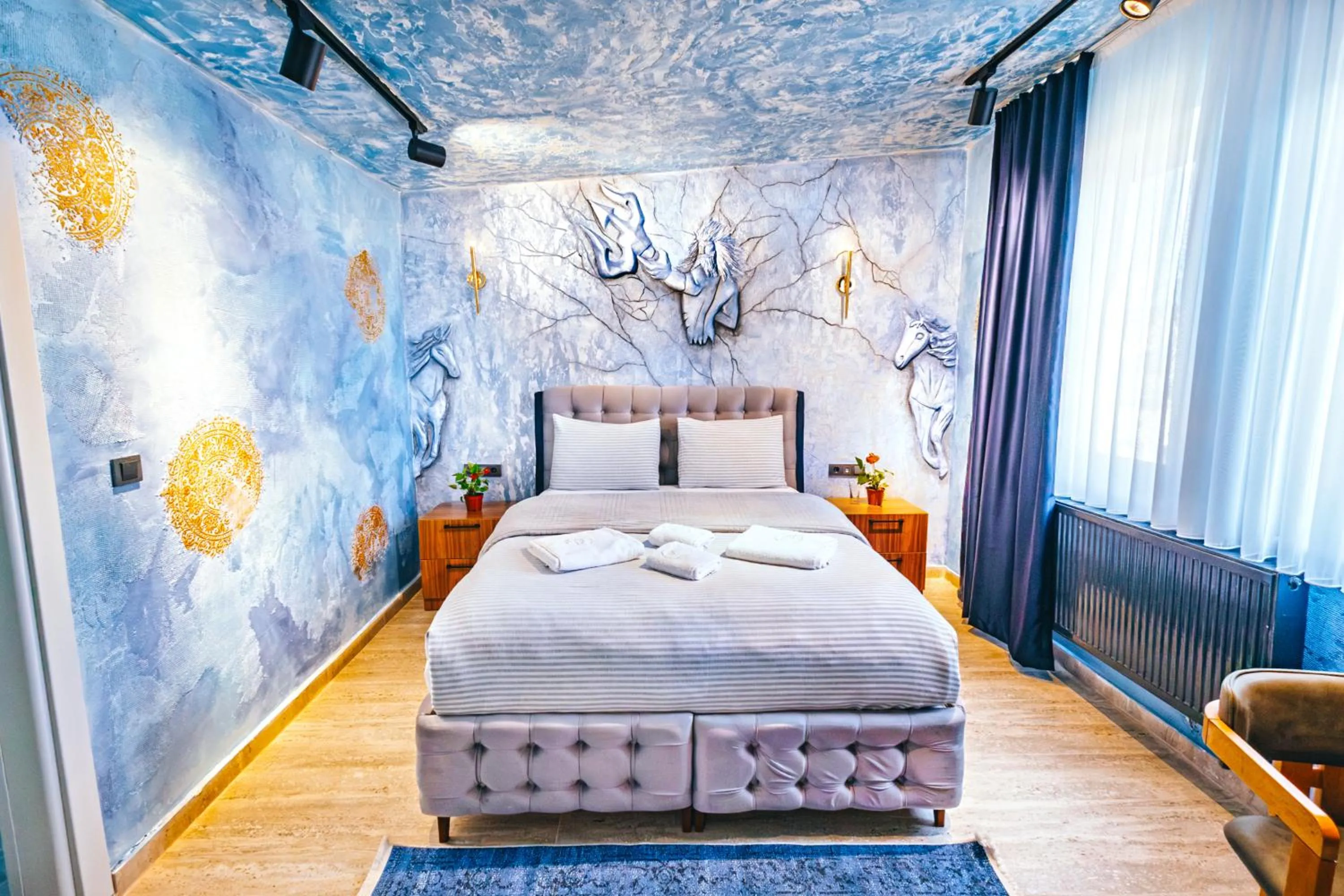 Bed in Cappadocia Divin House