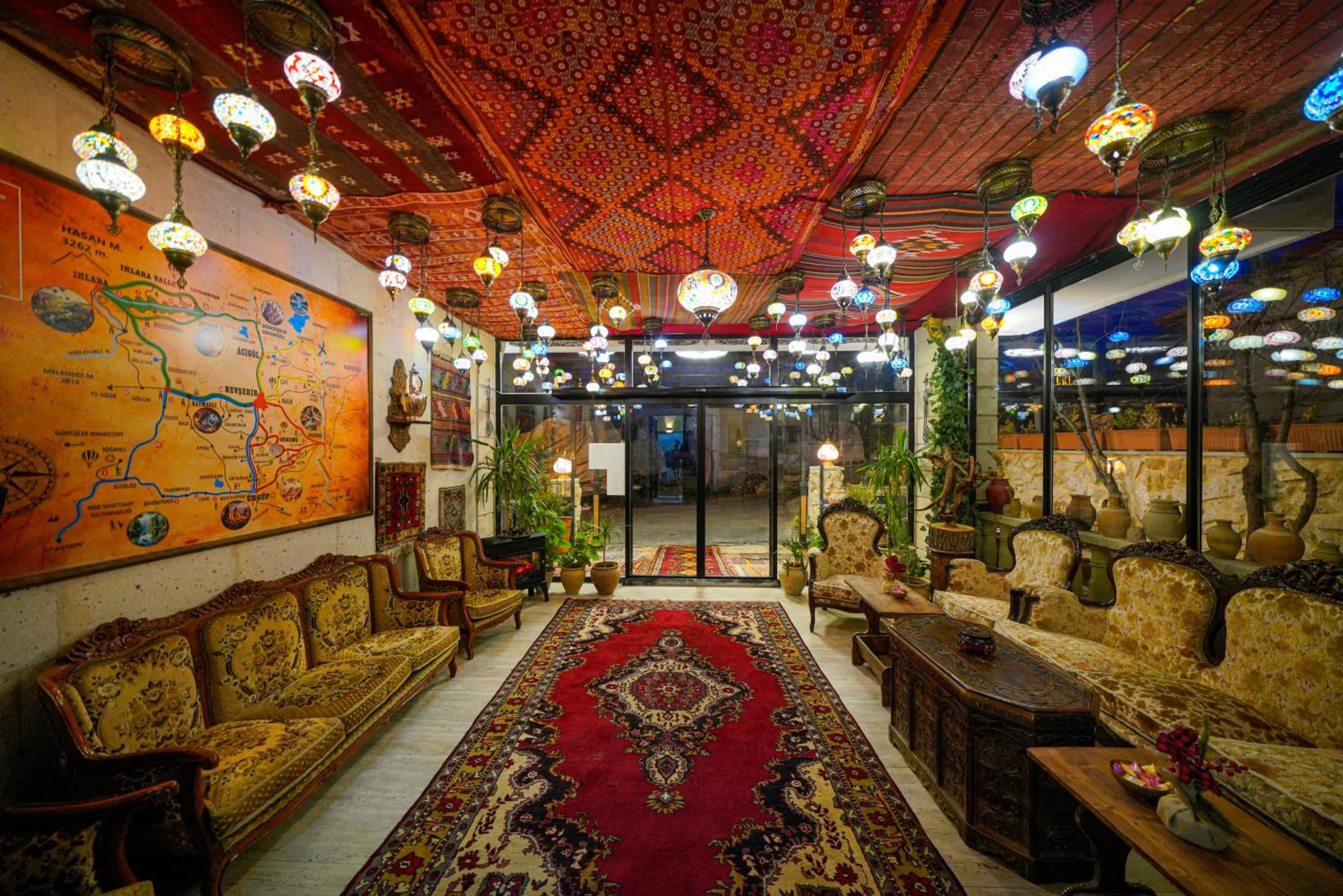 Living room in Cappadocia Divin House