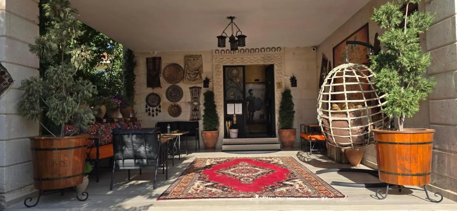 Facade/entrance in Cappadocia Divin House