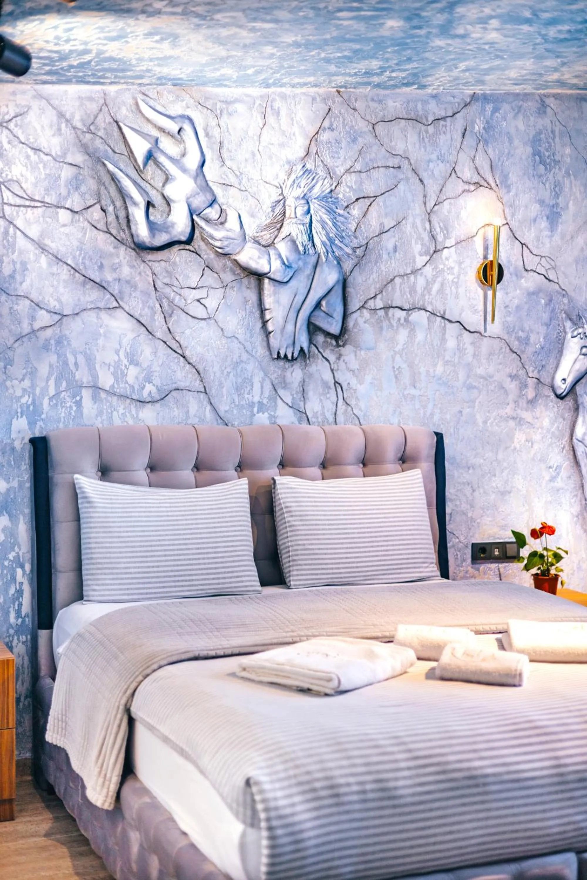 Bed in Cappadocia Divin House