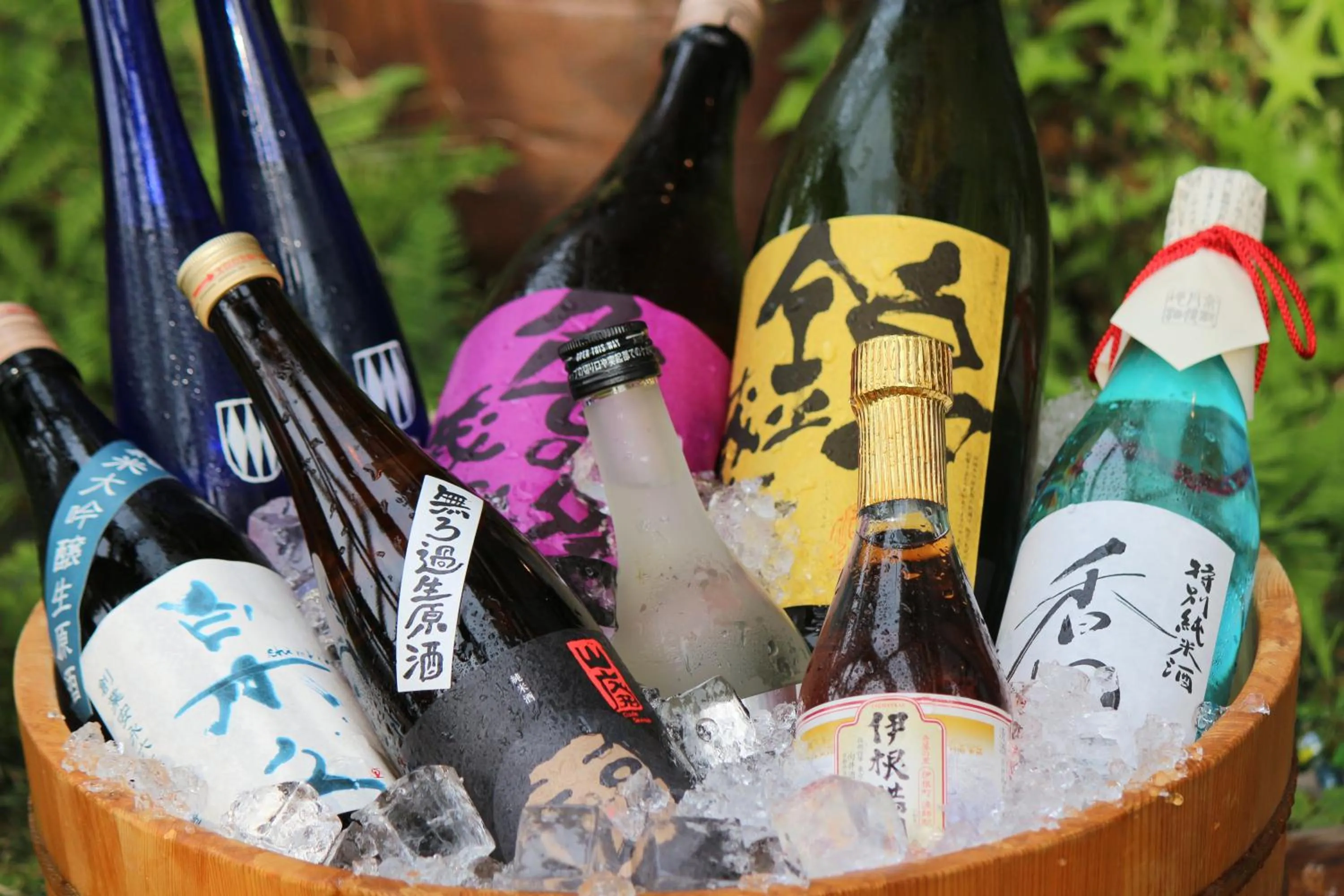 Alcoholic drinks in Shorenkan Yoshinoya