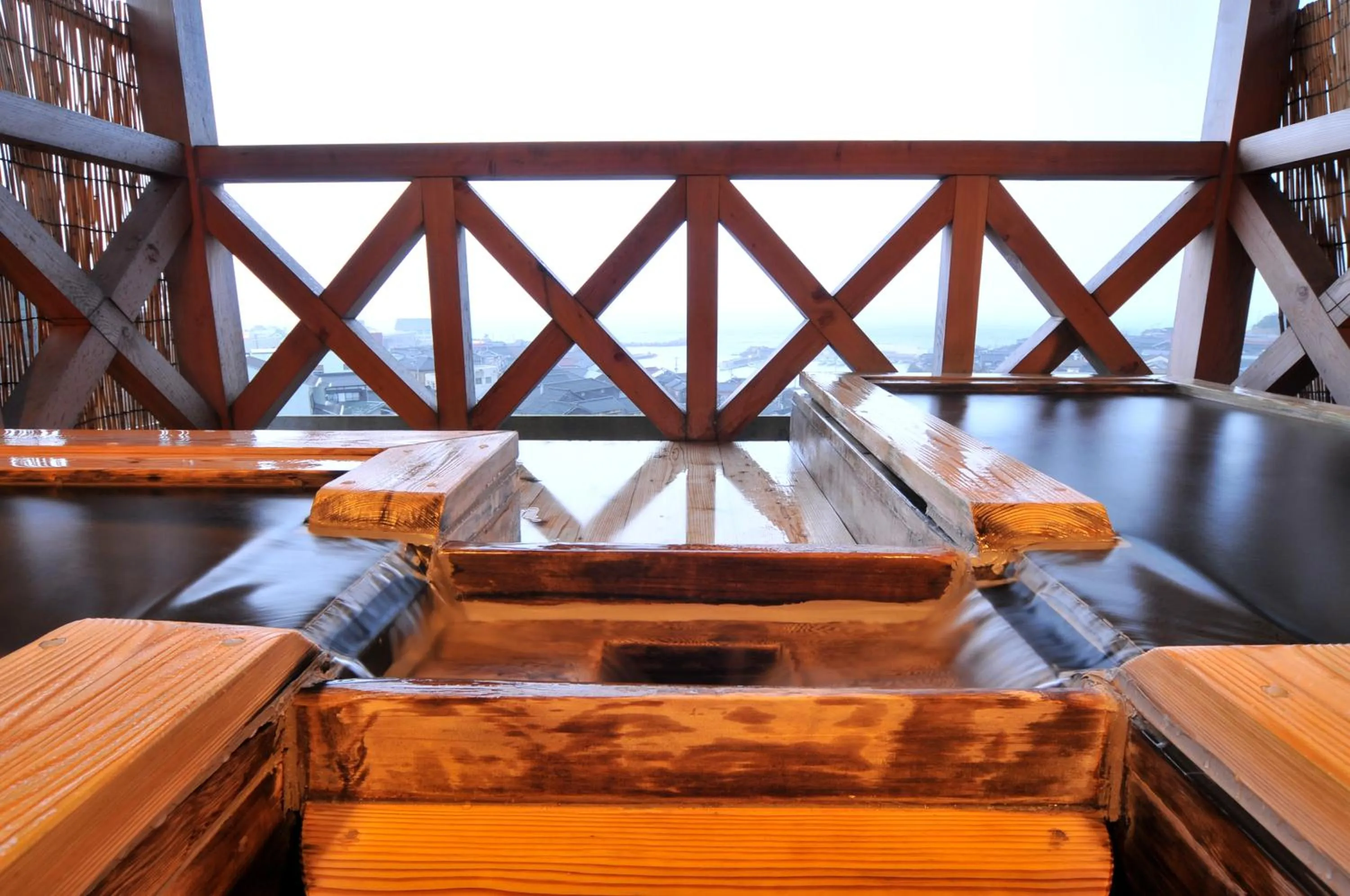 Open Air Bath in Shorenkan Yoshinoya